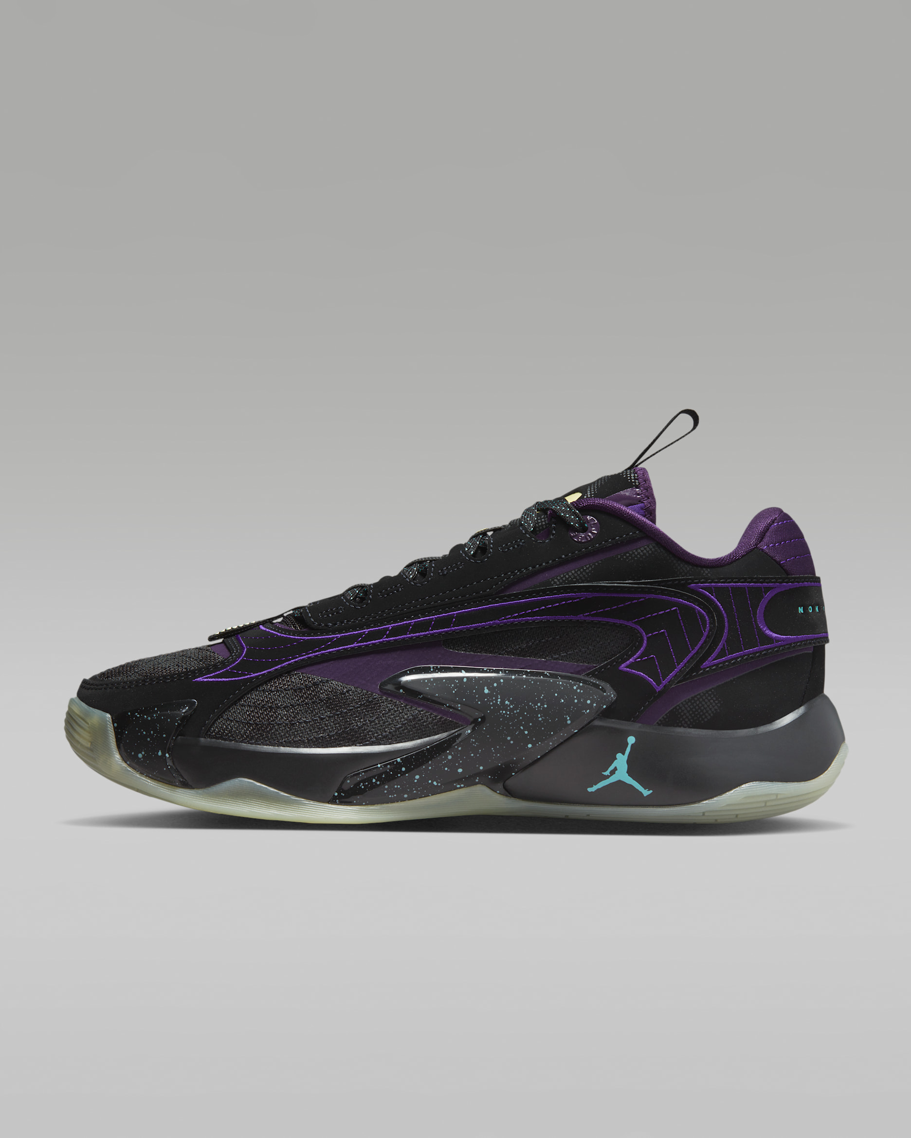 Luka 2 'Luk.AI' PF Basketball Shoes - Black/Grand Purple/Aurora Green/Glow