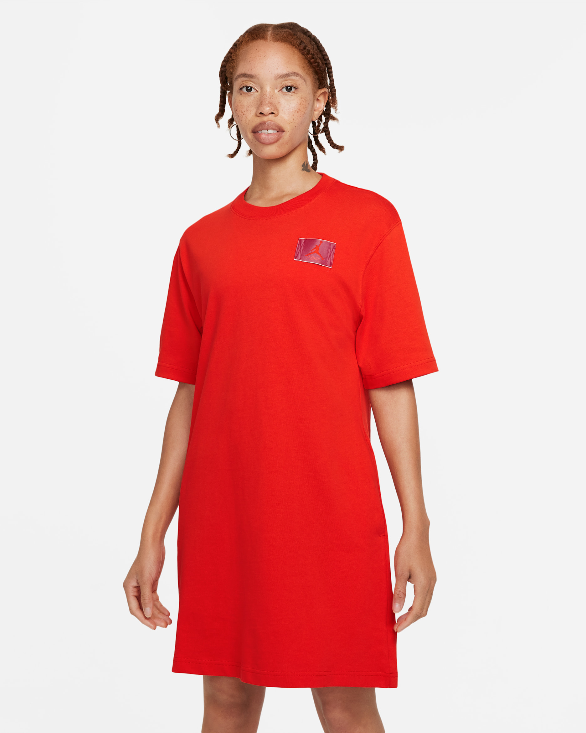 Jordan Essentials Women's Dress - Habanero Red