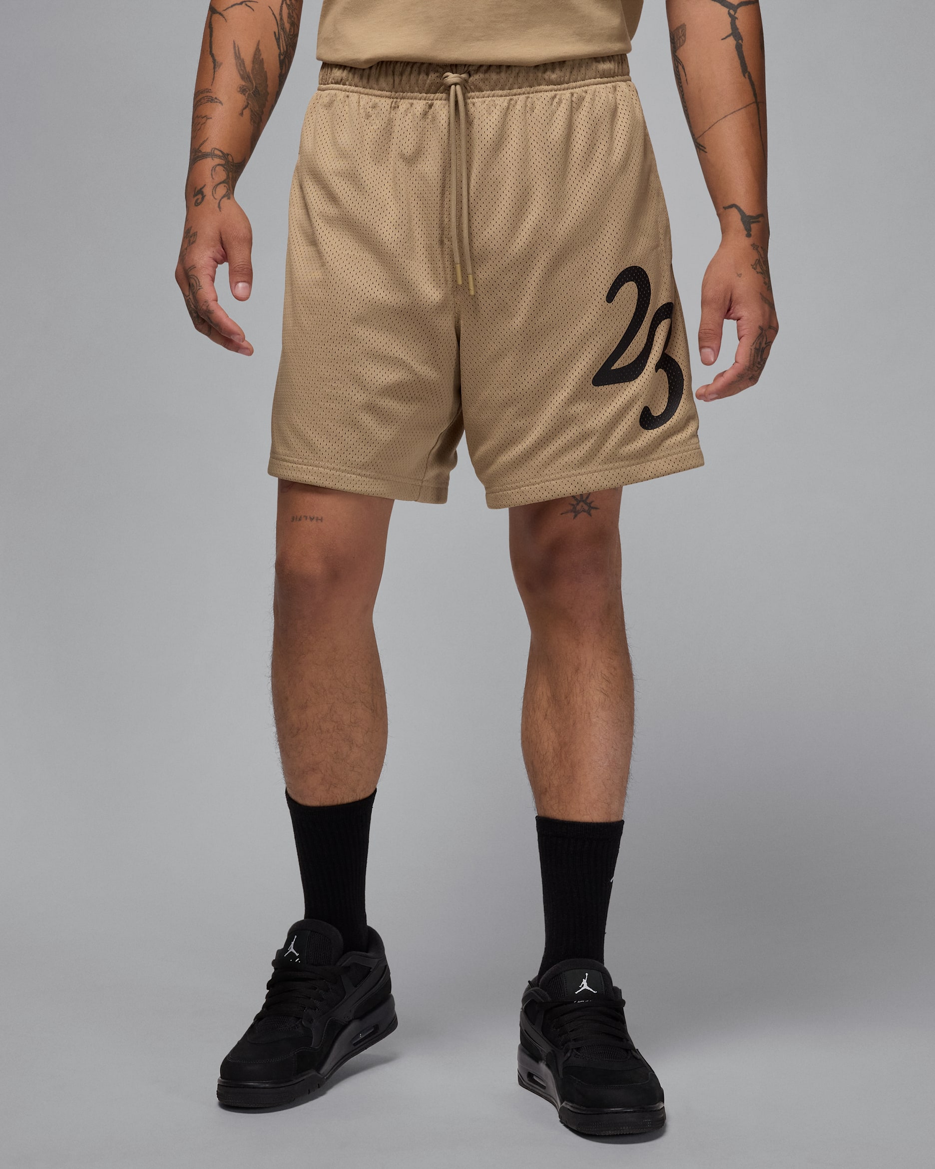 Jordan MVP Men's Mesh Shorts - Desert Camo/Black/Black
