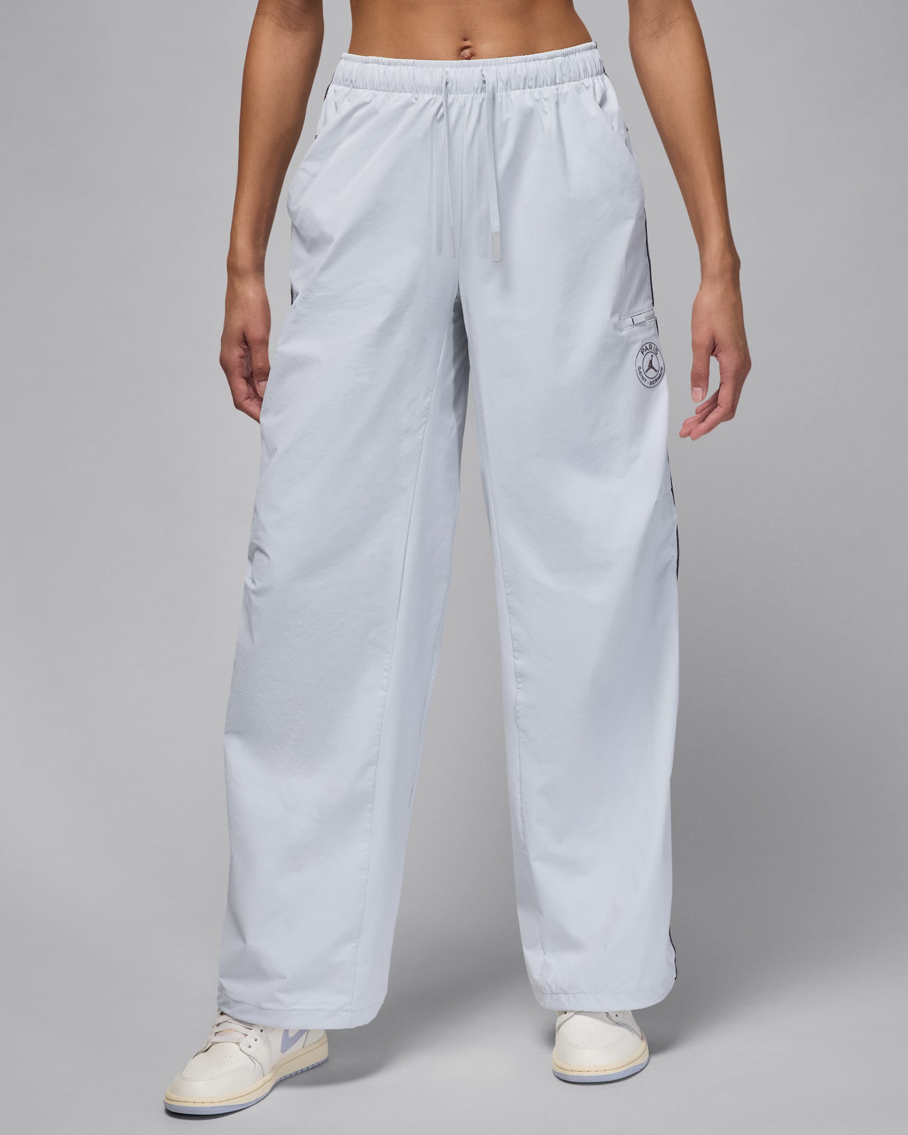 Paris Saint-Germain Women's Tunnel Trousers - Pure Platinum