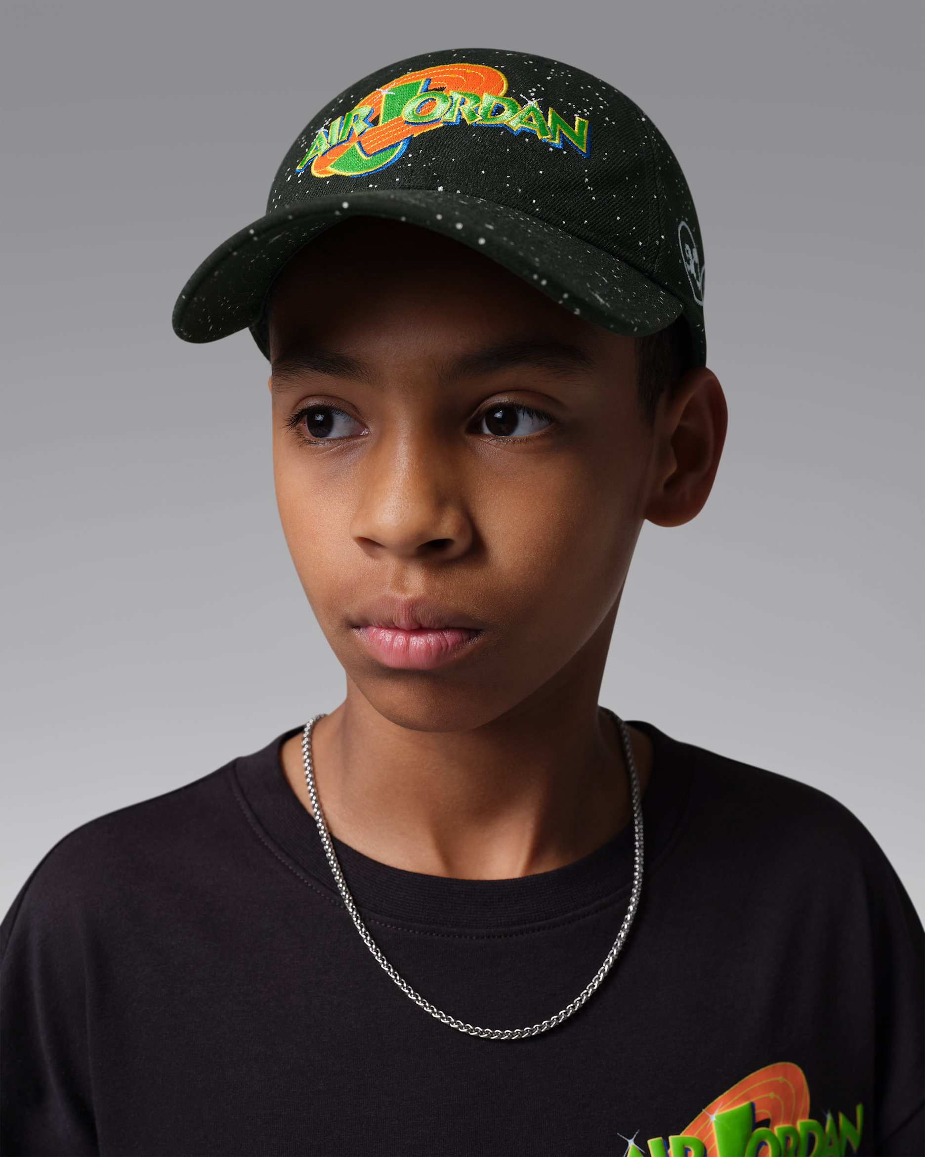 Jordan Older Kids' Space Jam Club Cap - Black