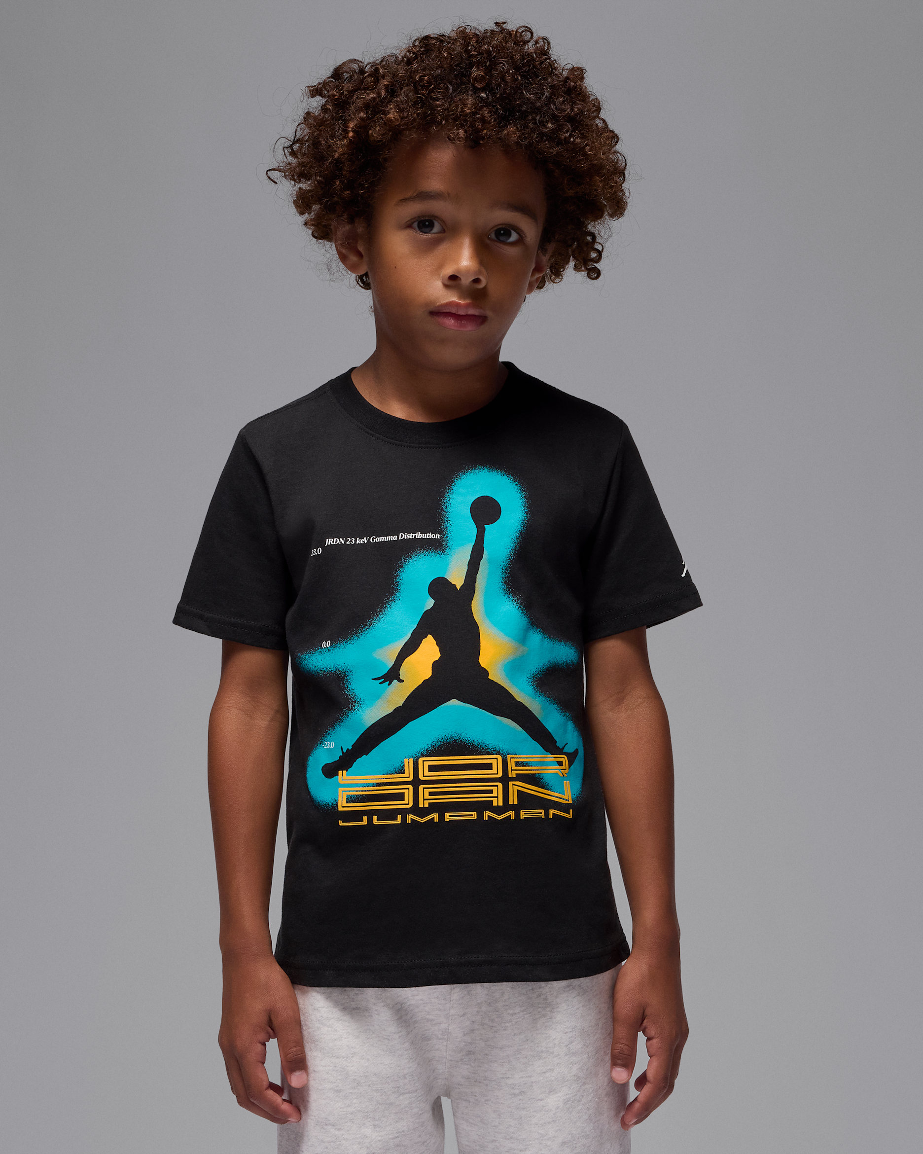 Jordan Little Kids' Retro '24 Gamma T-shirt - Black