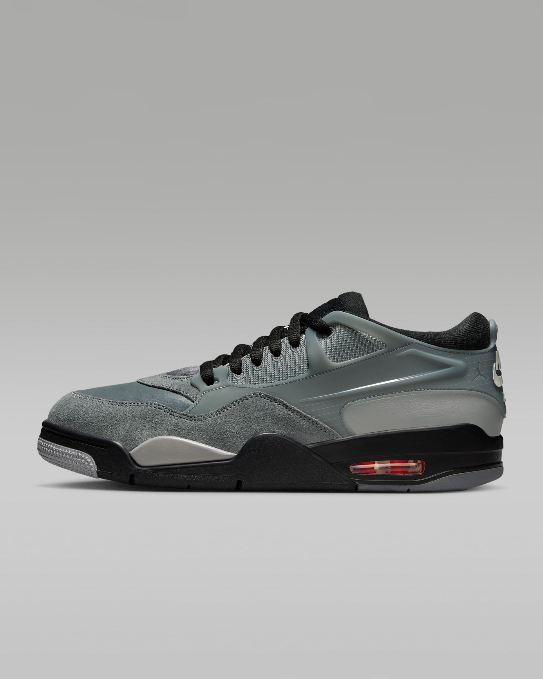 Air Jordan 4 RM FL Men's Shoes - Cool Grey/Light Smoke Grey/Sail/Black