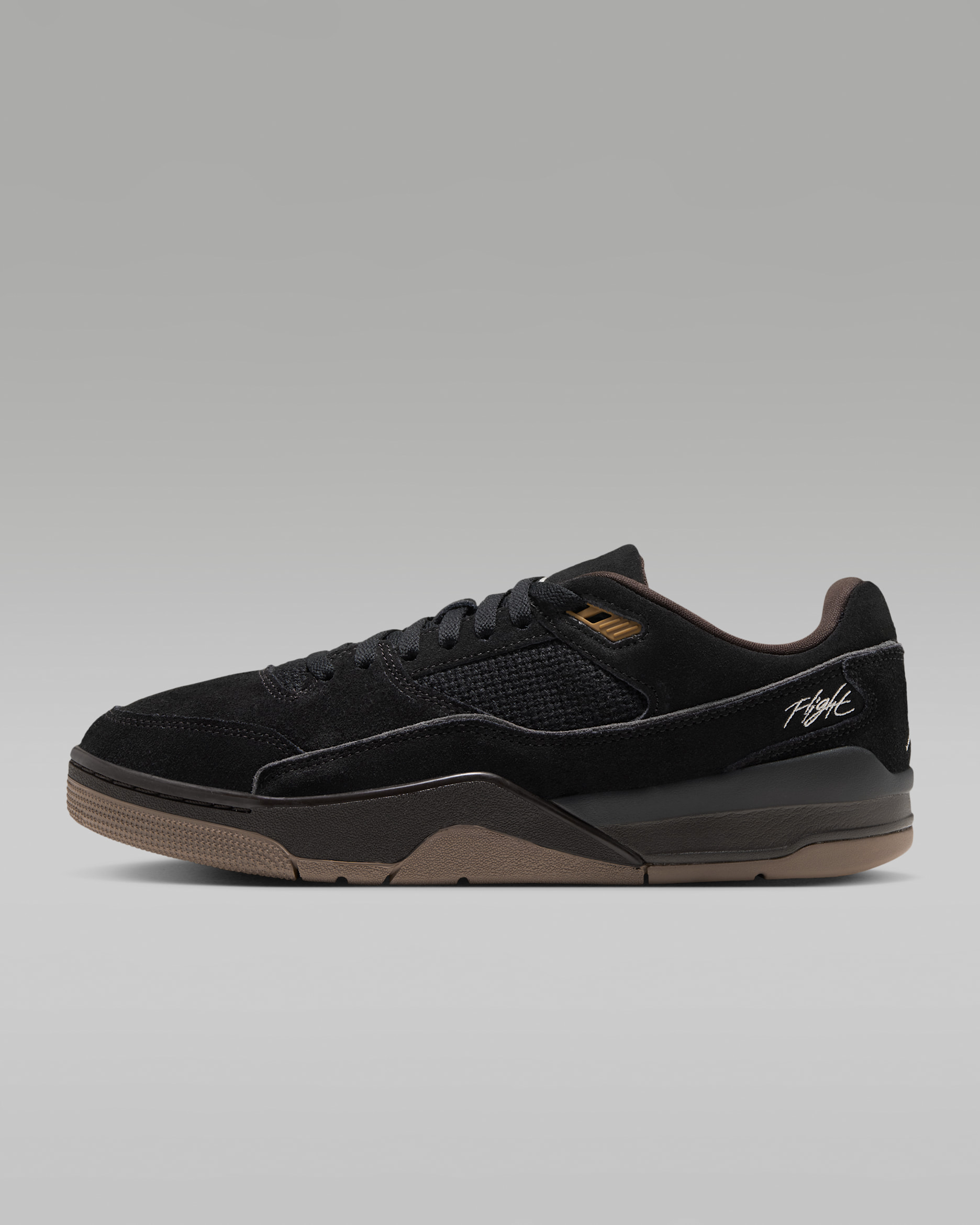 Jordan Flight Court Erkek Ayakkabısı - Siyah/Velvet Brown/Legend Dark Brown/Light Orewood Brown