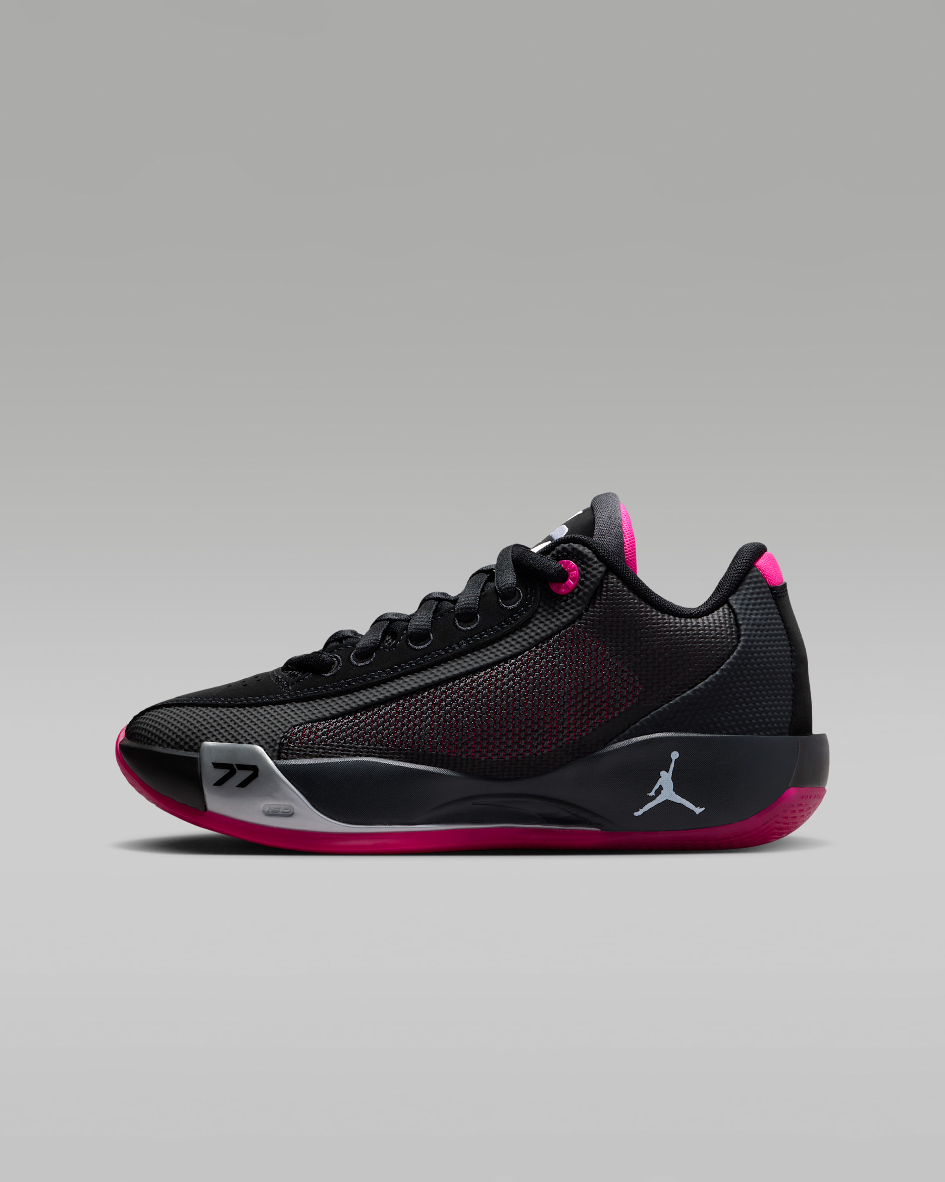 Luka .77 'Navidor' Older Kids' Basketball Shoes - Black/Anthracite/Pink Prime/White