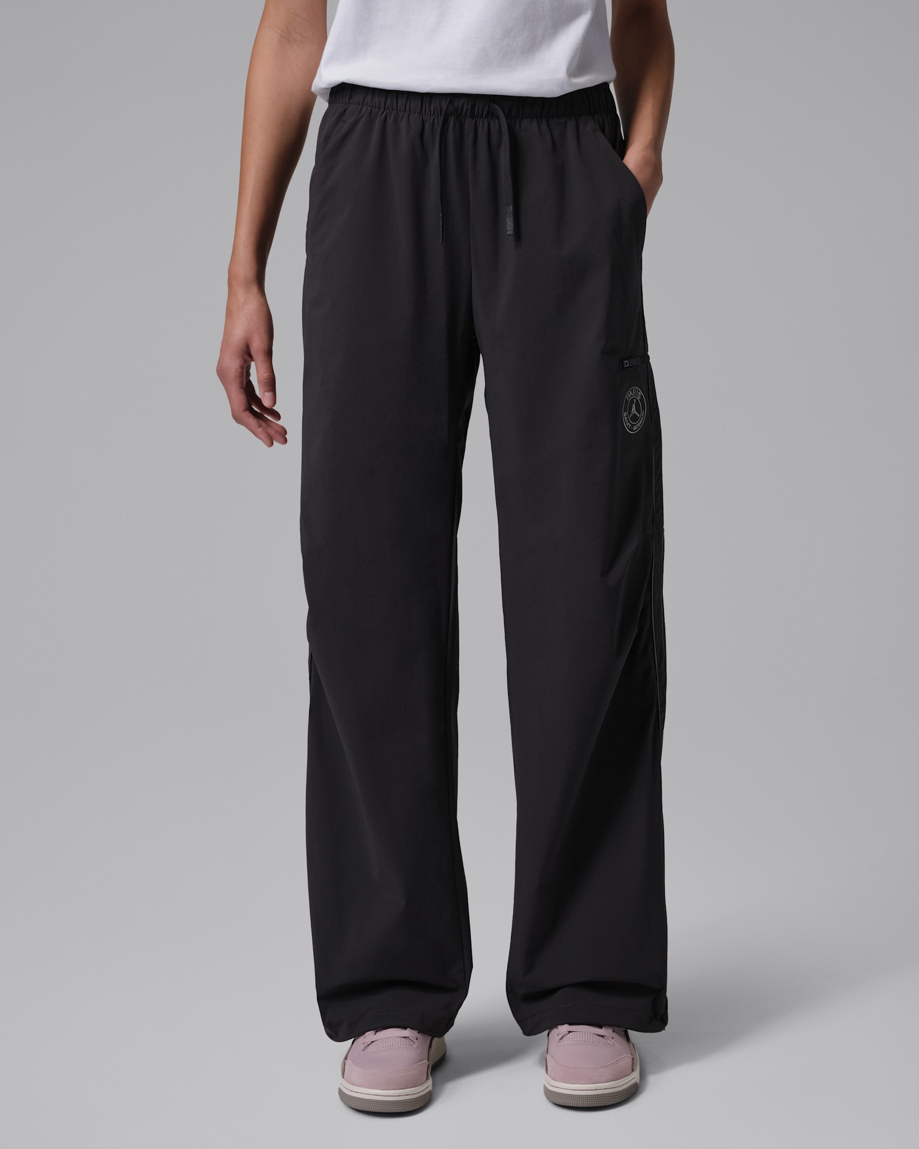 Paris Saint-Germain Women's Tunnel Trousers - Oil Grey