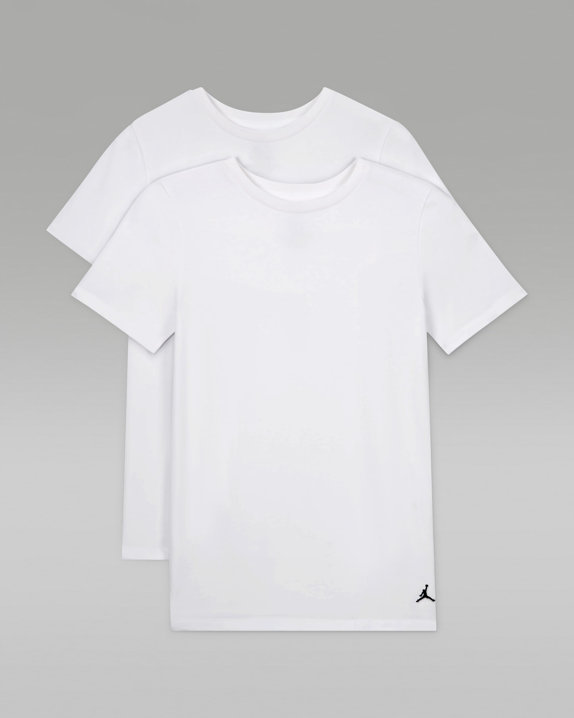 Jordan Older Kids' Flight Base T-Shirts (2-Pack) - White