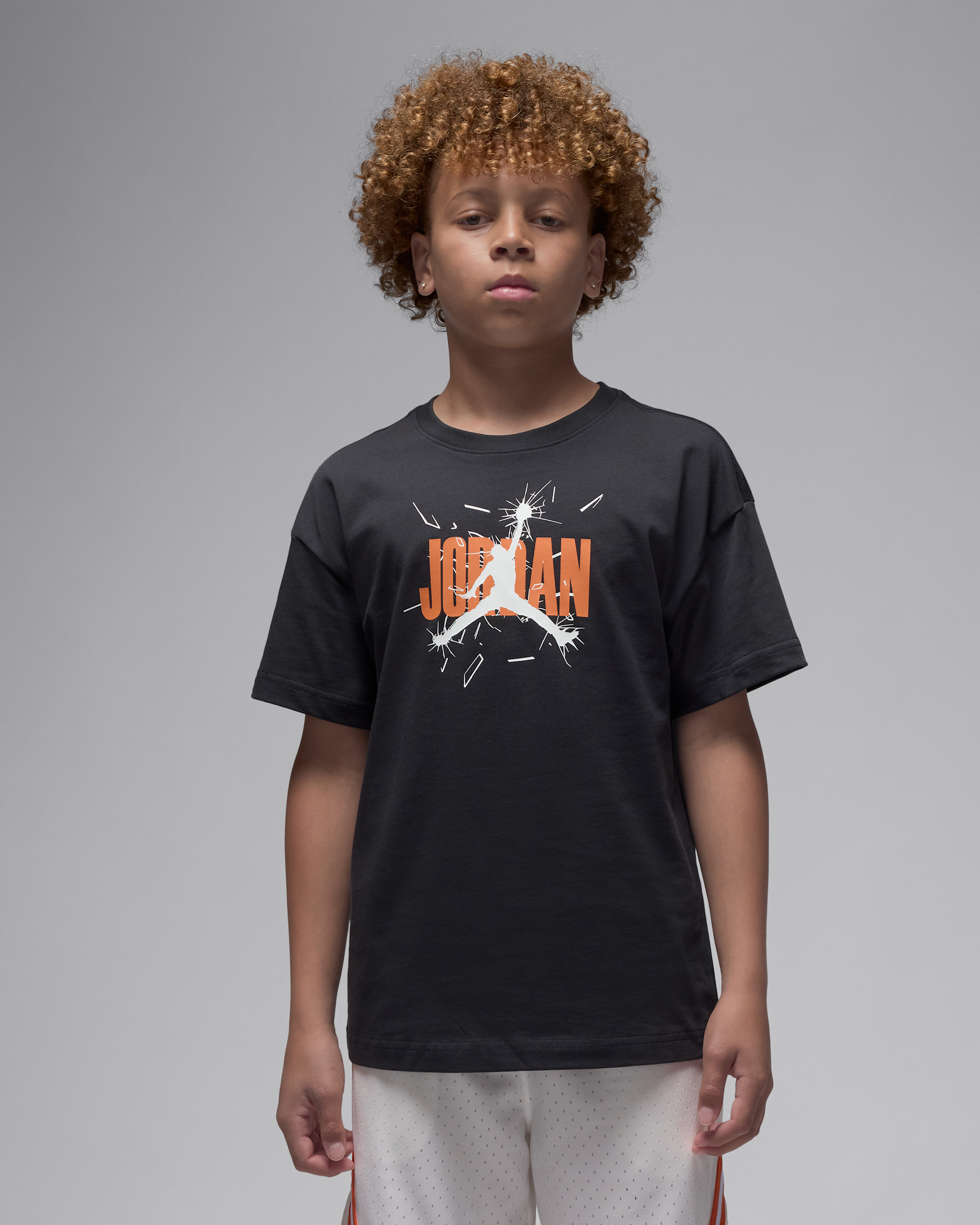Jordan Big Kids' '85 Shatter T-Shirt - Off Noir