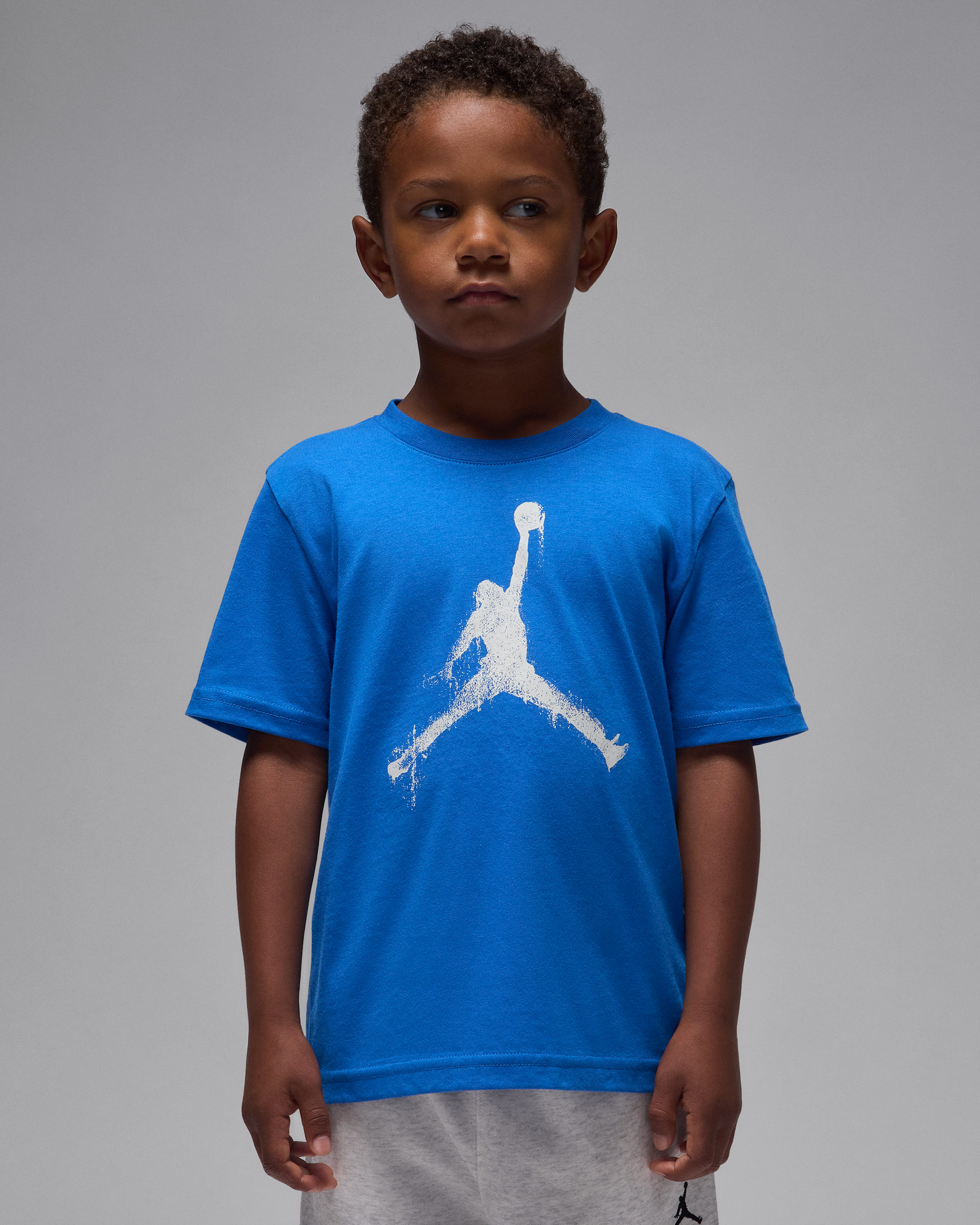 Jordan Flight Essentials Little Kids' Printed T-Shirt - Sport Blue