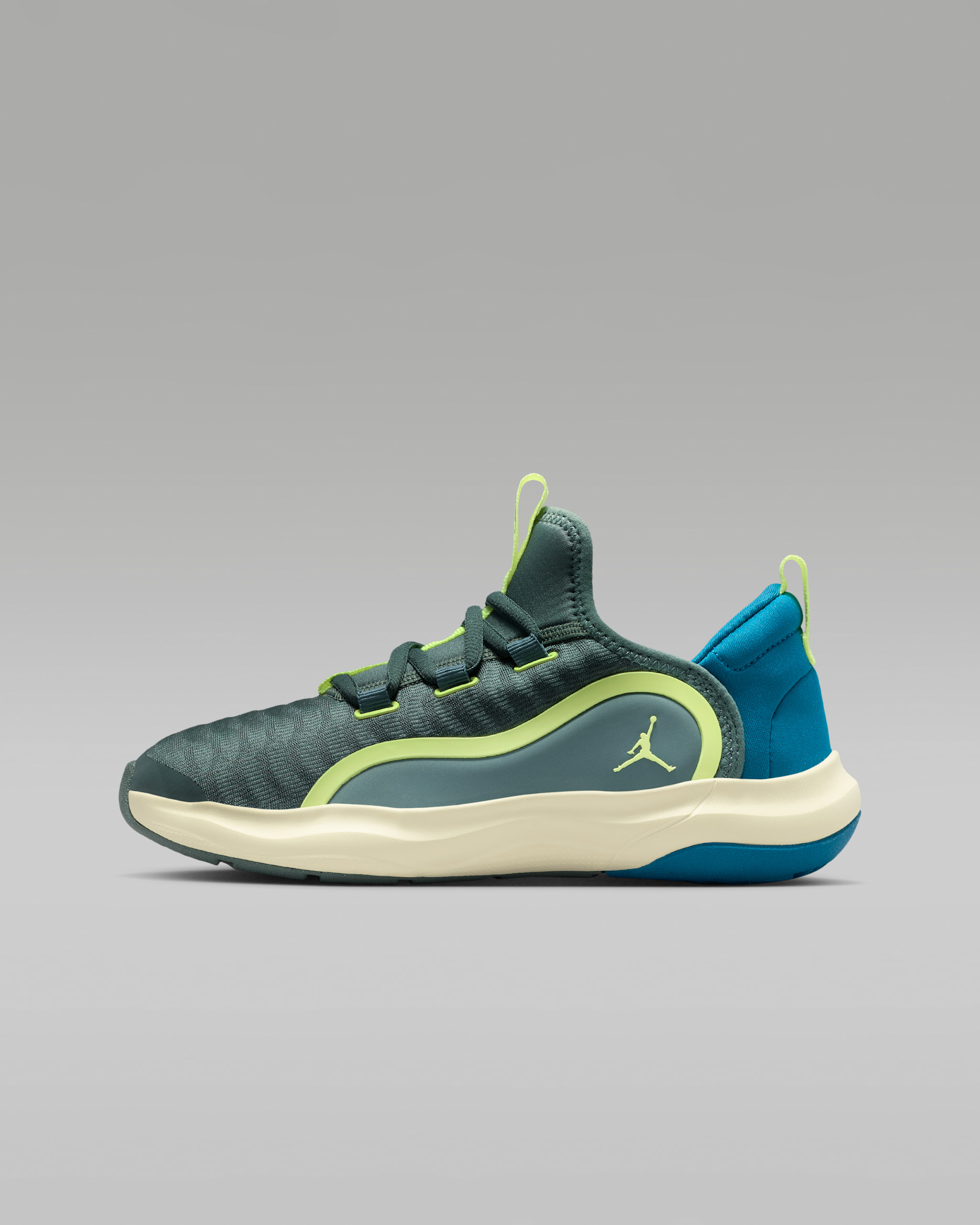 조던 23/7.2 이지온 주니어 신발 - 하스타/그린 어비스/씨 글래스/라이트 레몬 트위스트