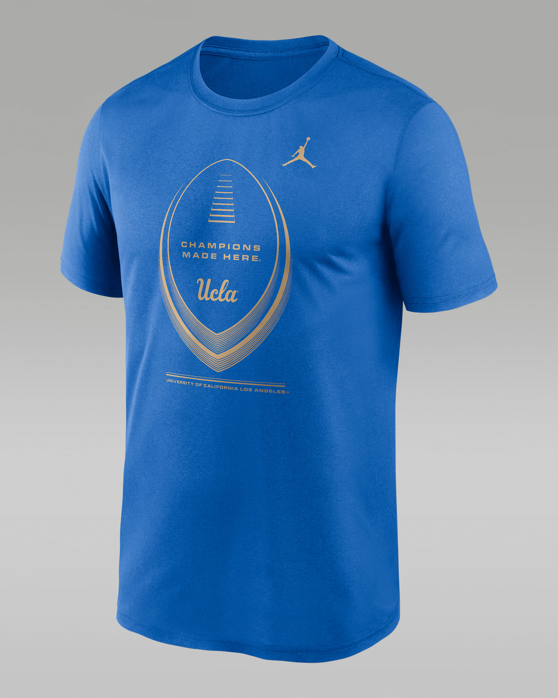 UCLA Primetime Football Icon Legend Men's Jordan Brand Dri-FIT College T-Shirt - Blue