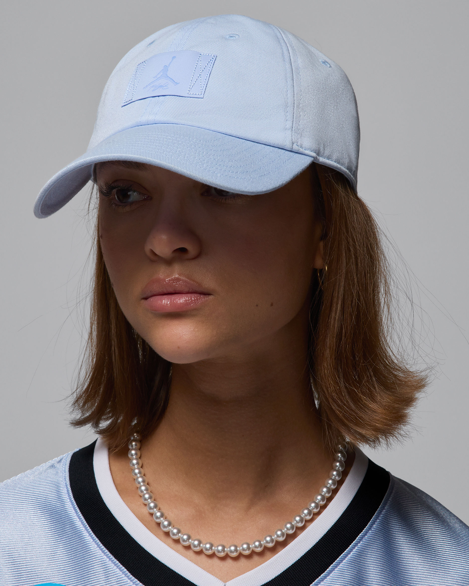 Jordan Club Cap Adjustable Hat - Hydrogen Blue/Hydrogen Blue/Royal Tint