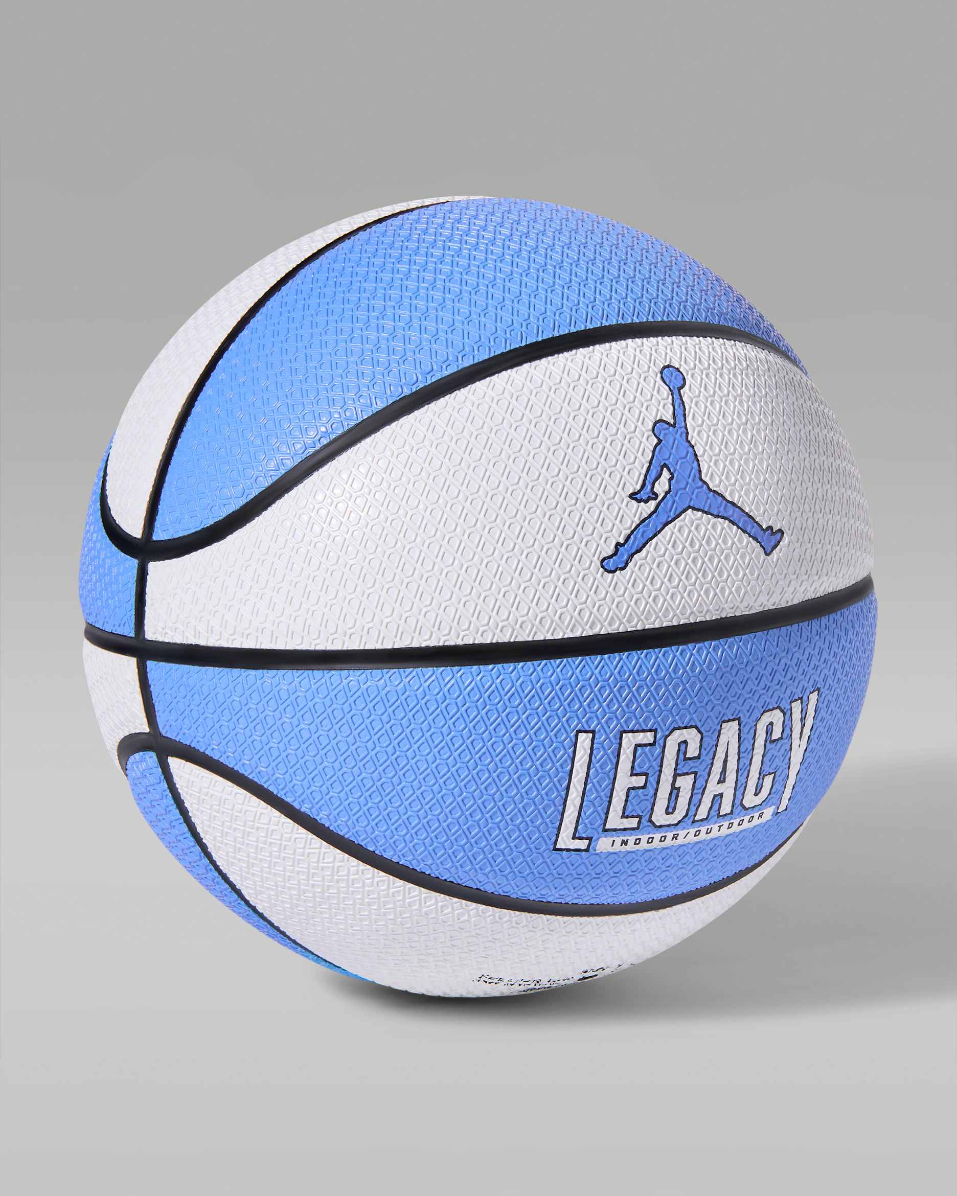 Jordan Legacy Basketball - White/College Navy/College Navy/Vapor Blue