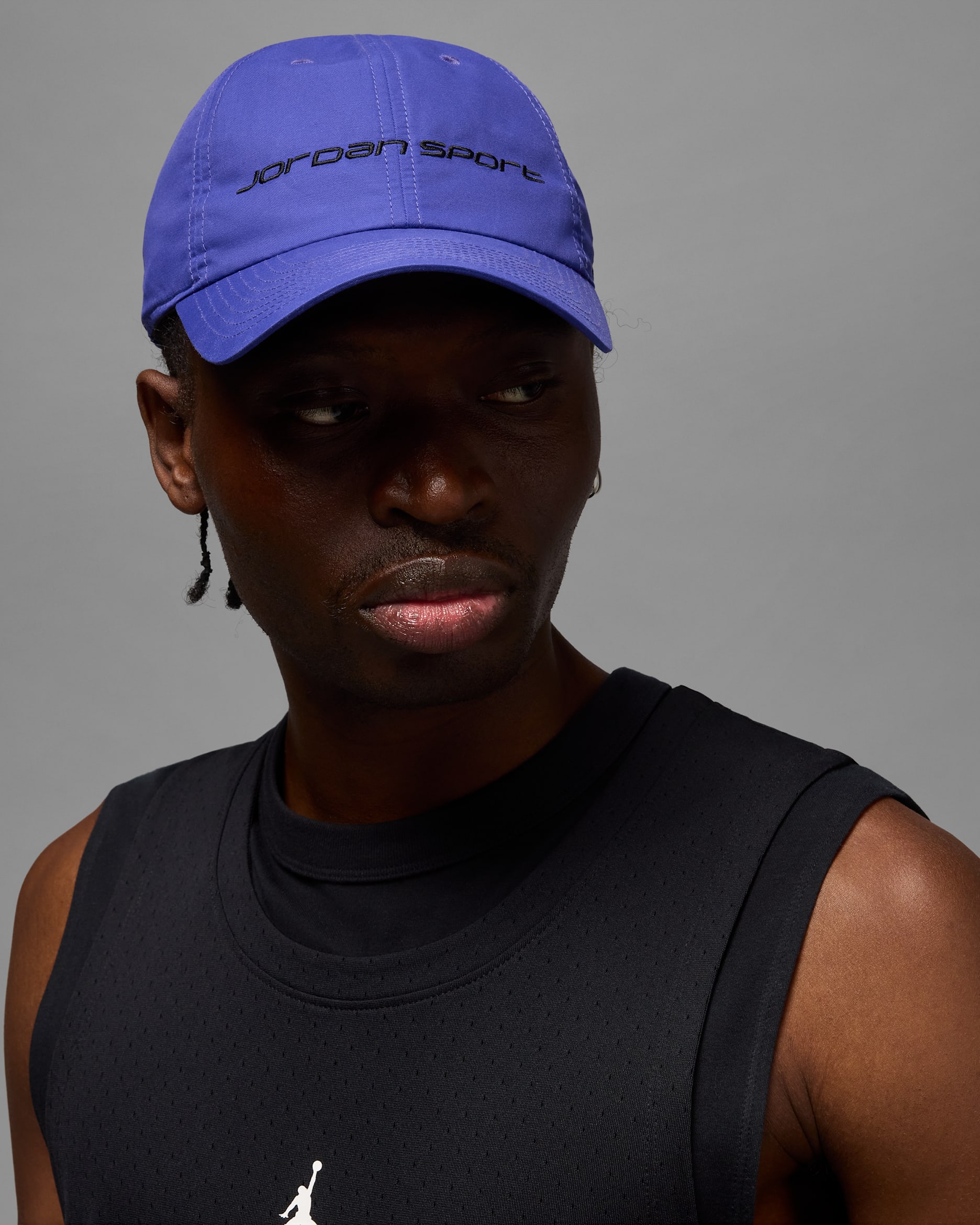 Gorra sin estructura Jordan Club - Morado cometa/Negro