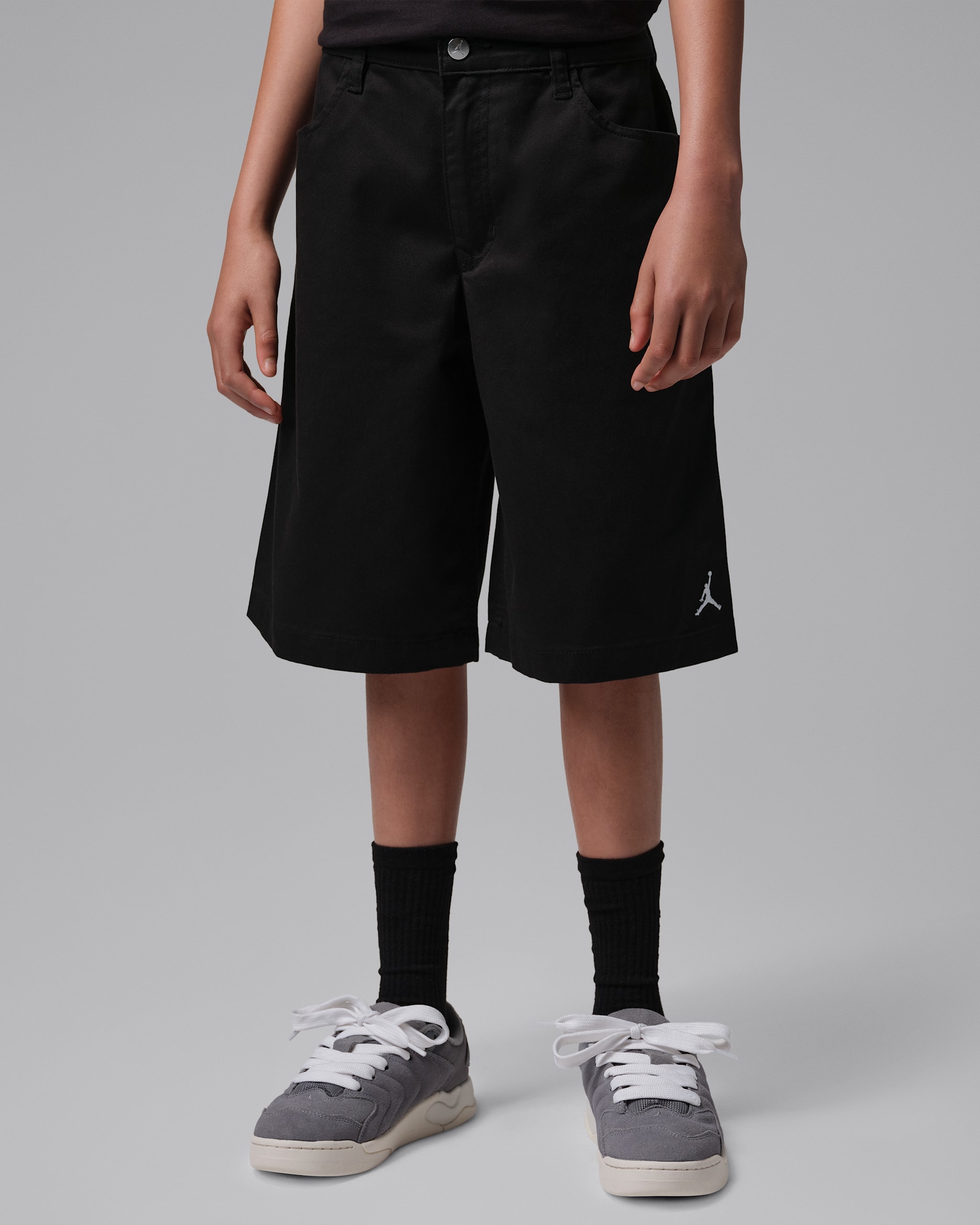 Short de skateboard We Outside Jordan pour ado - Noir