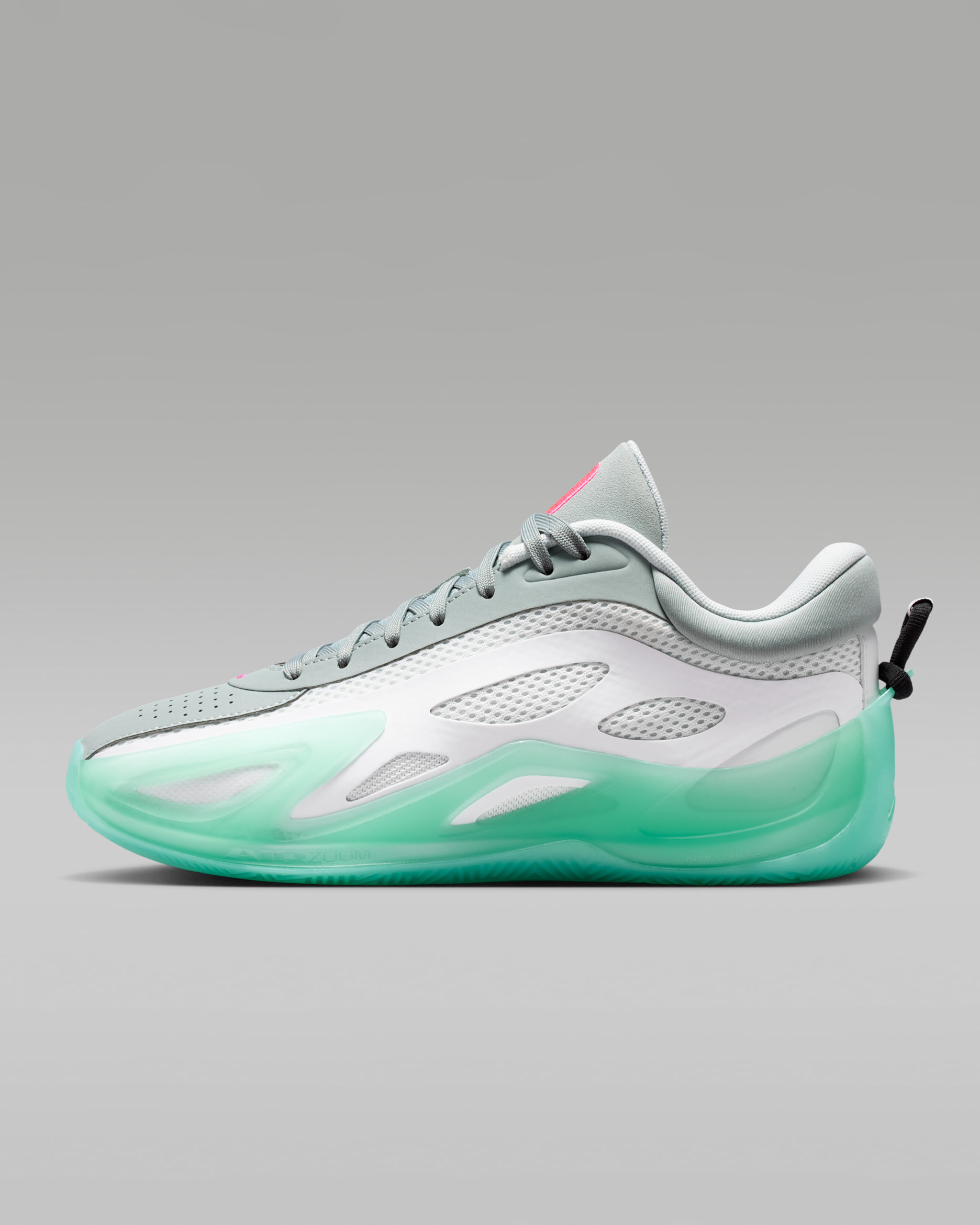 ジョーダン エアー シリーズ 2 PF ウィメンズ バスケットボールシューズ - ホワイト/メタリックシルバー/ピンクブラスト/ライトパミス