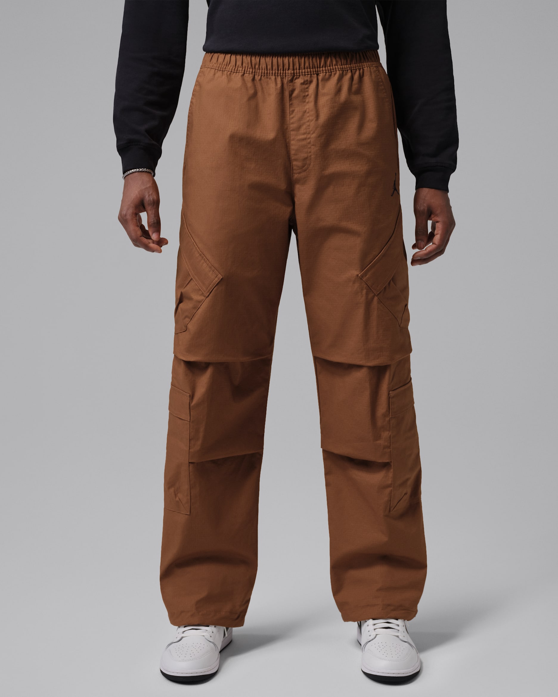 Jordan Flight Men's Utility Pants - Light British Tan/Black