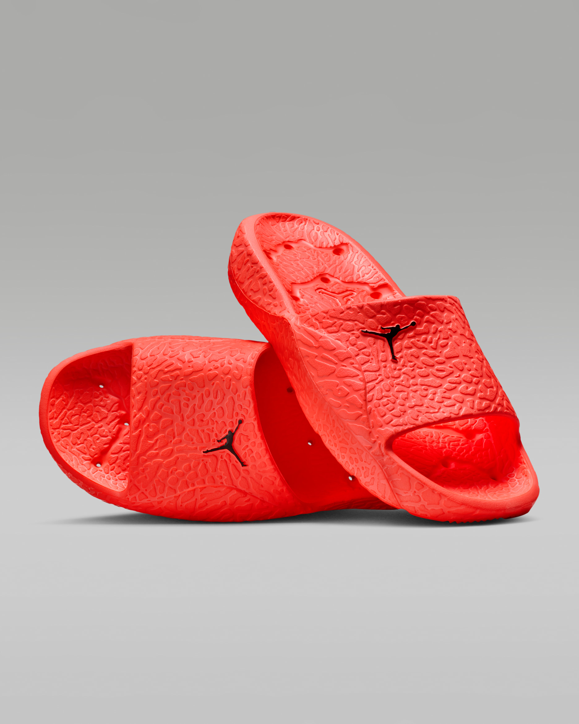 Jordan Franchise Shower Slides - Hot Lava/Black