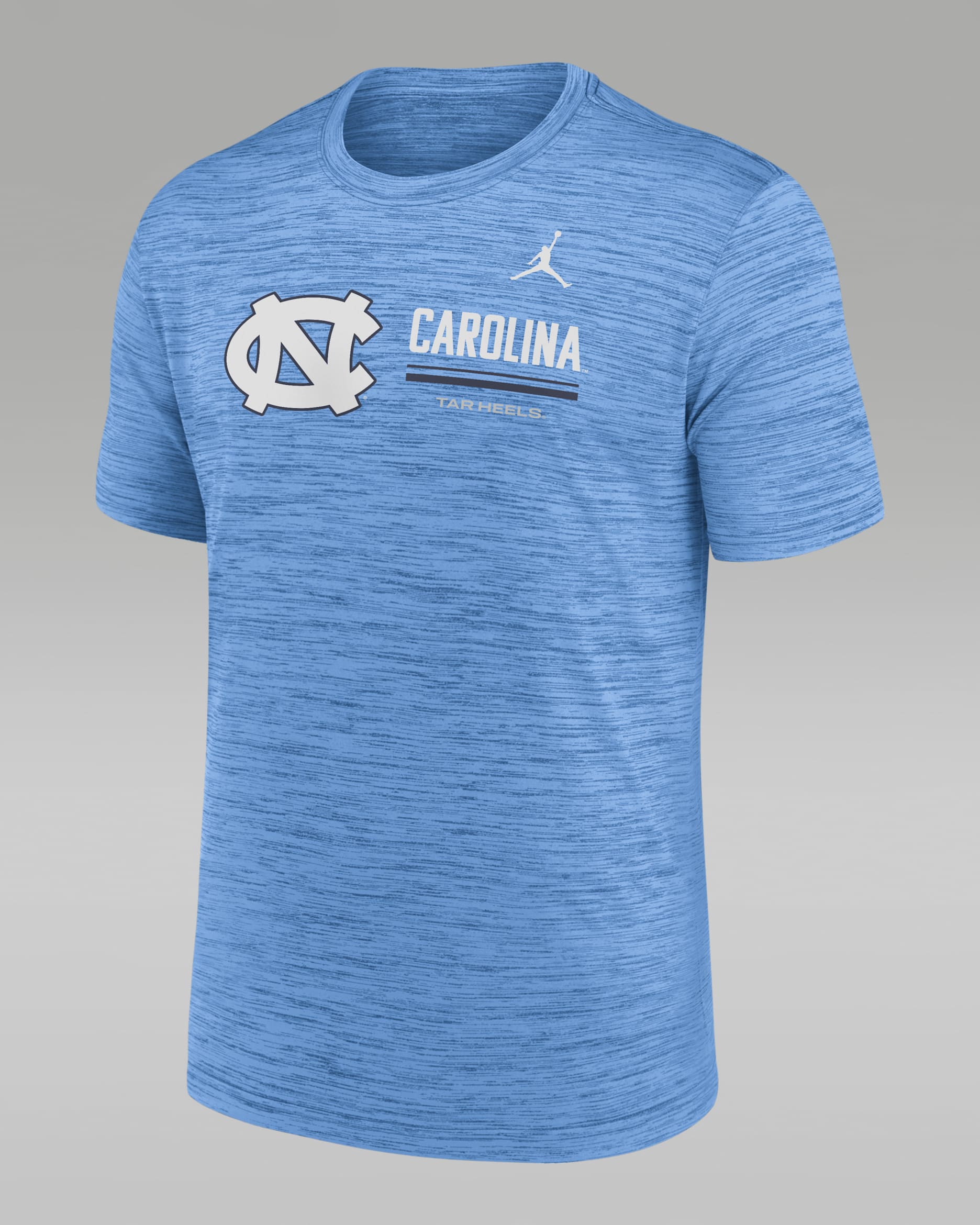 North Carolina Sideline Velocity Men's Jordan Brand Dri-FIT College T-Shirt - Valor Blue