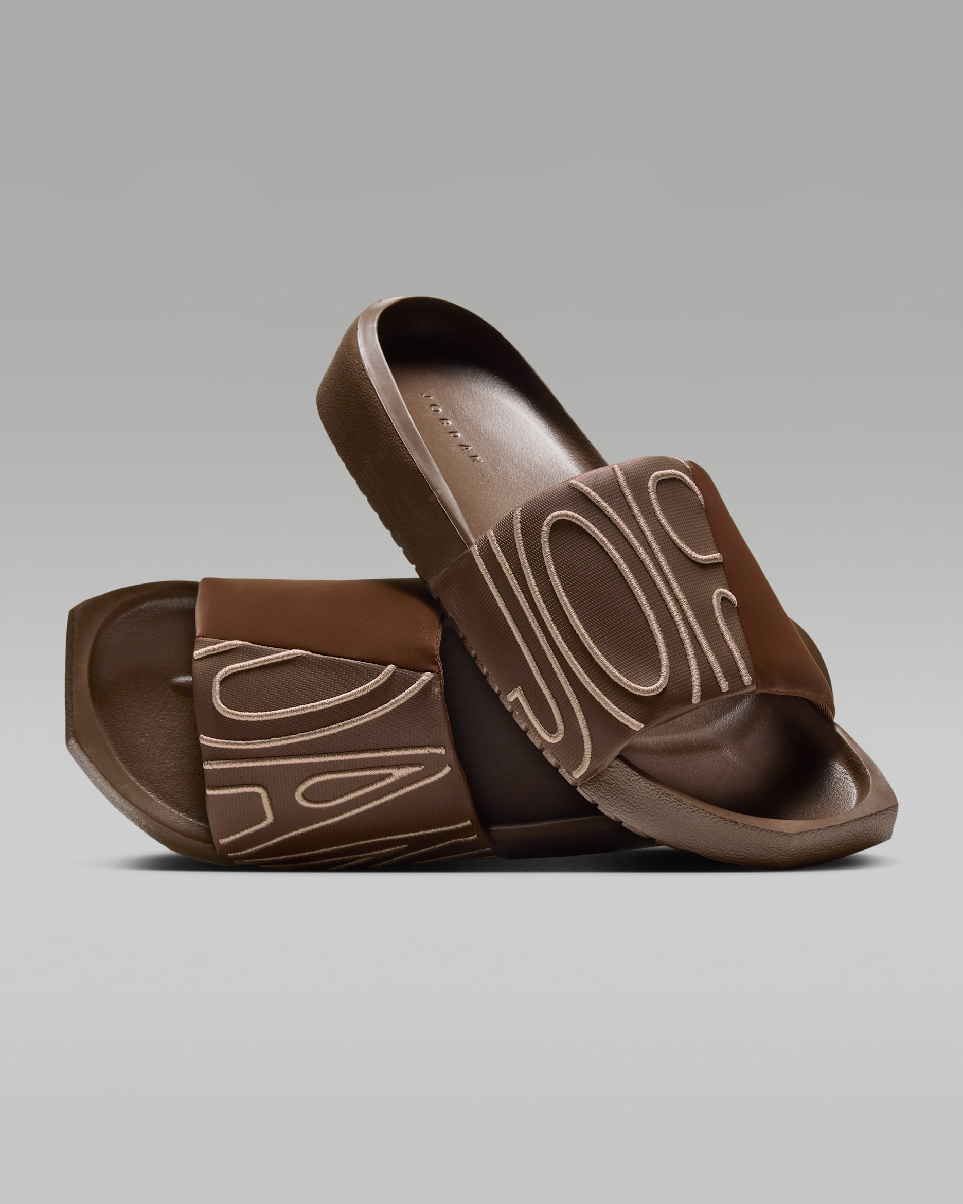 Jordan NOLA-badesandaler til kvinder - Cacao Wow/Legend Medium Brown