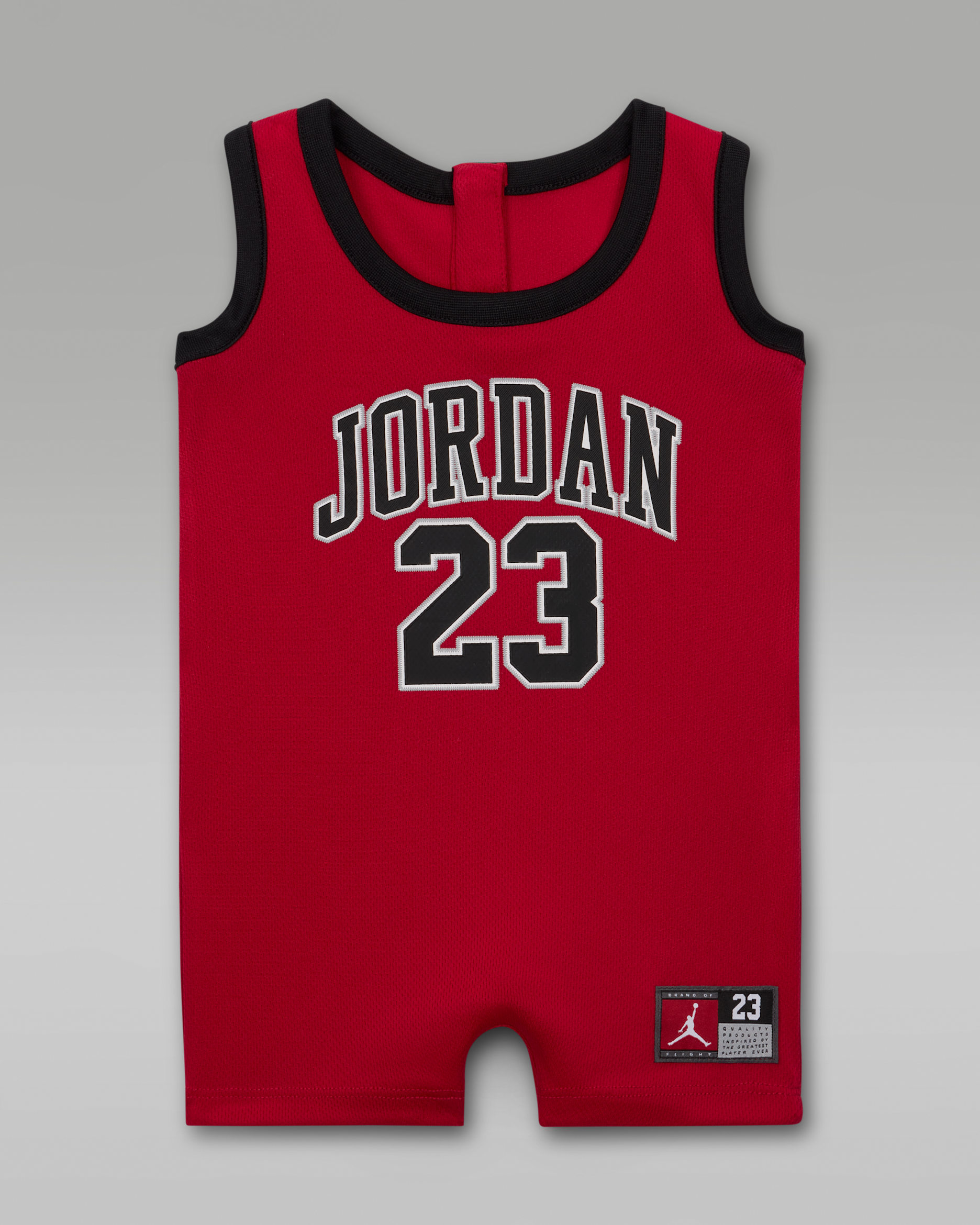 Jordan Baby (0-9M) Jumpman 23 Jersey Romper - Gym Red