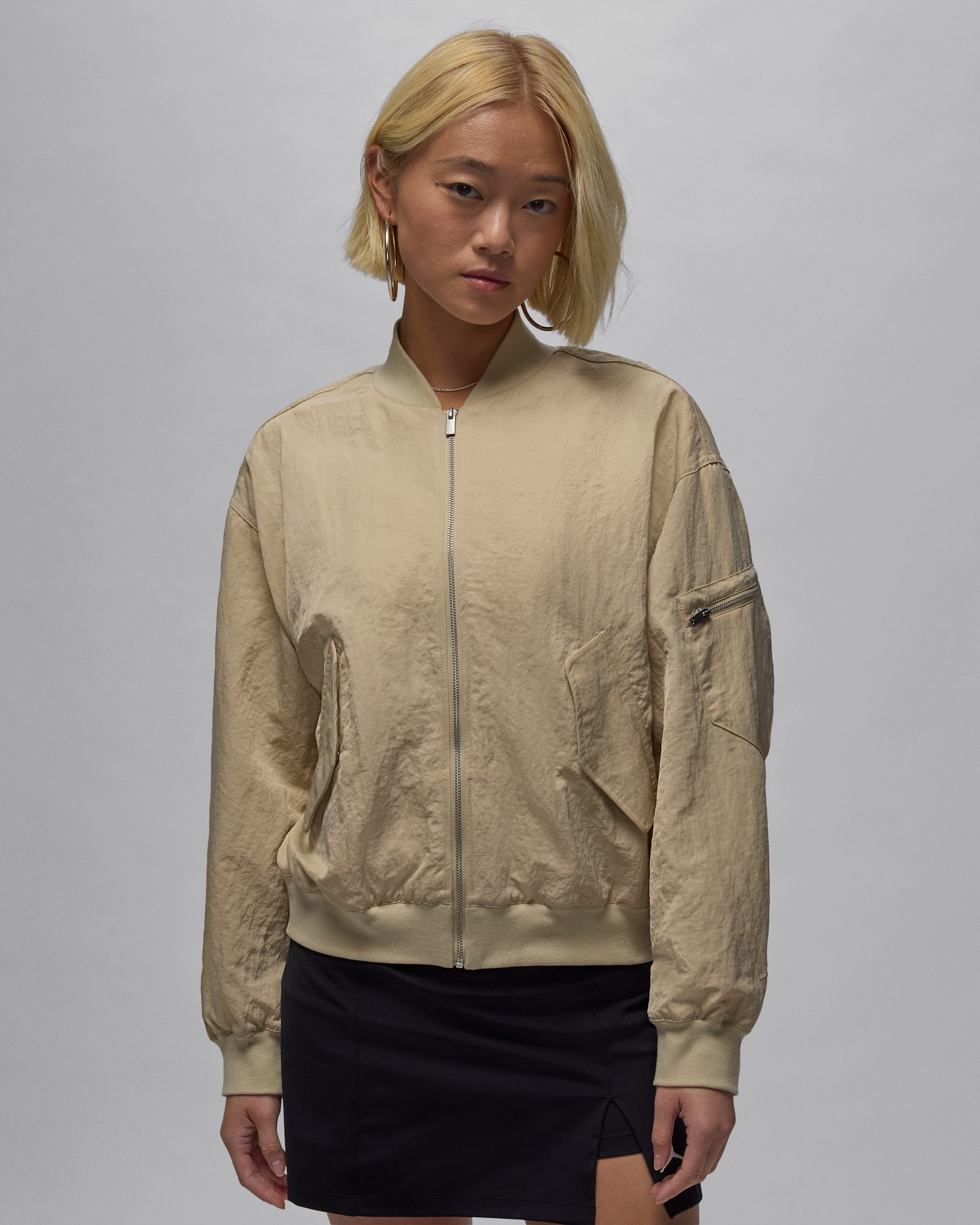 조던 플라이트 레니게이드 여성 재킷 - 라탄