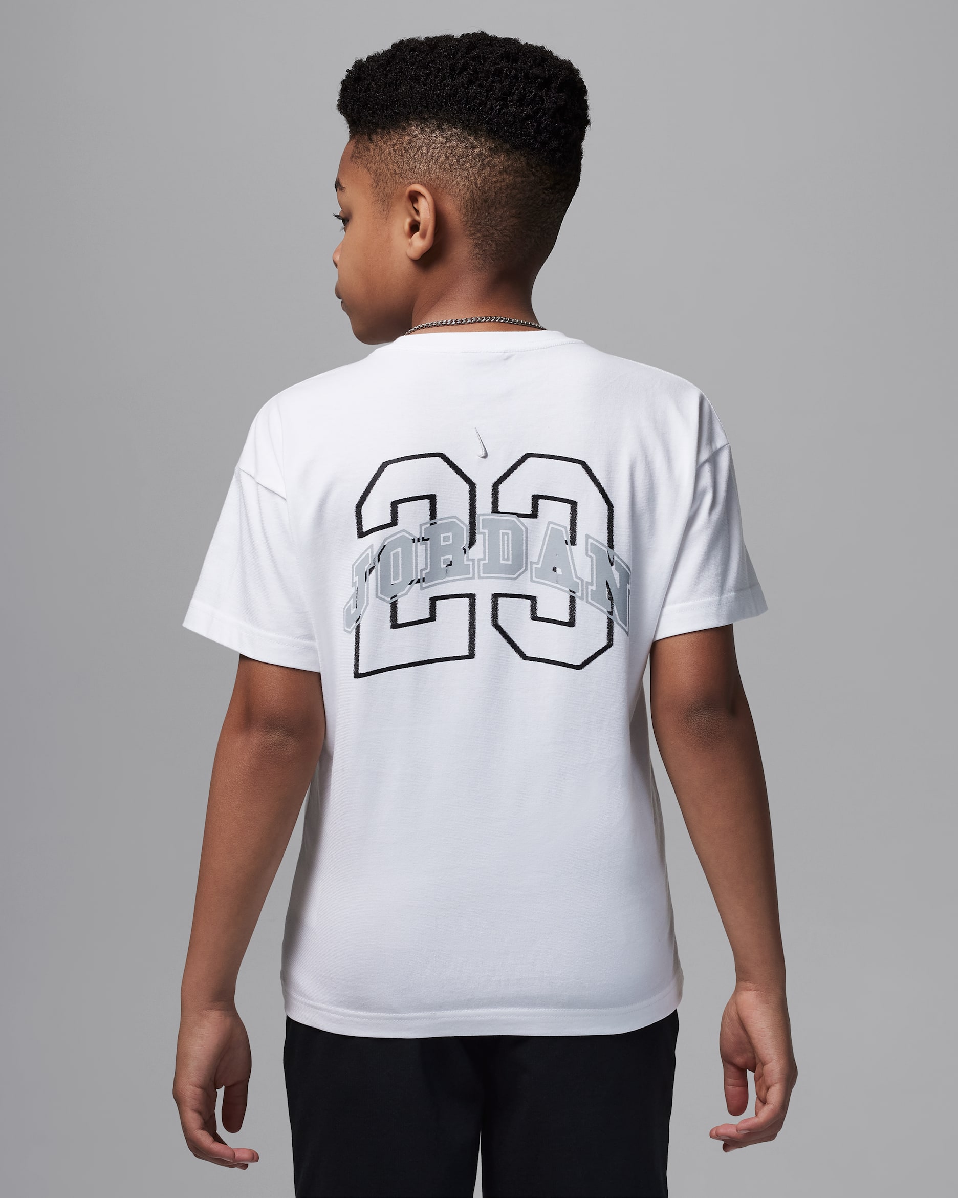 Jordan Big Kids' MVP T-Shirt - White