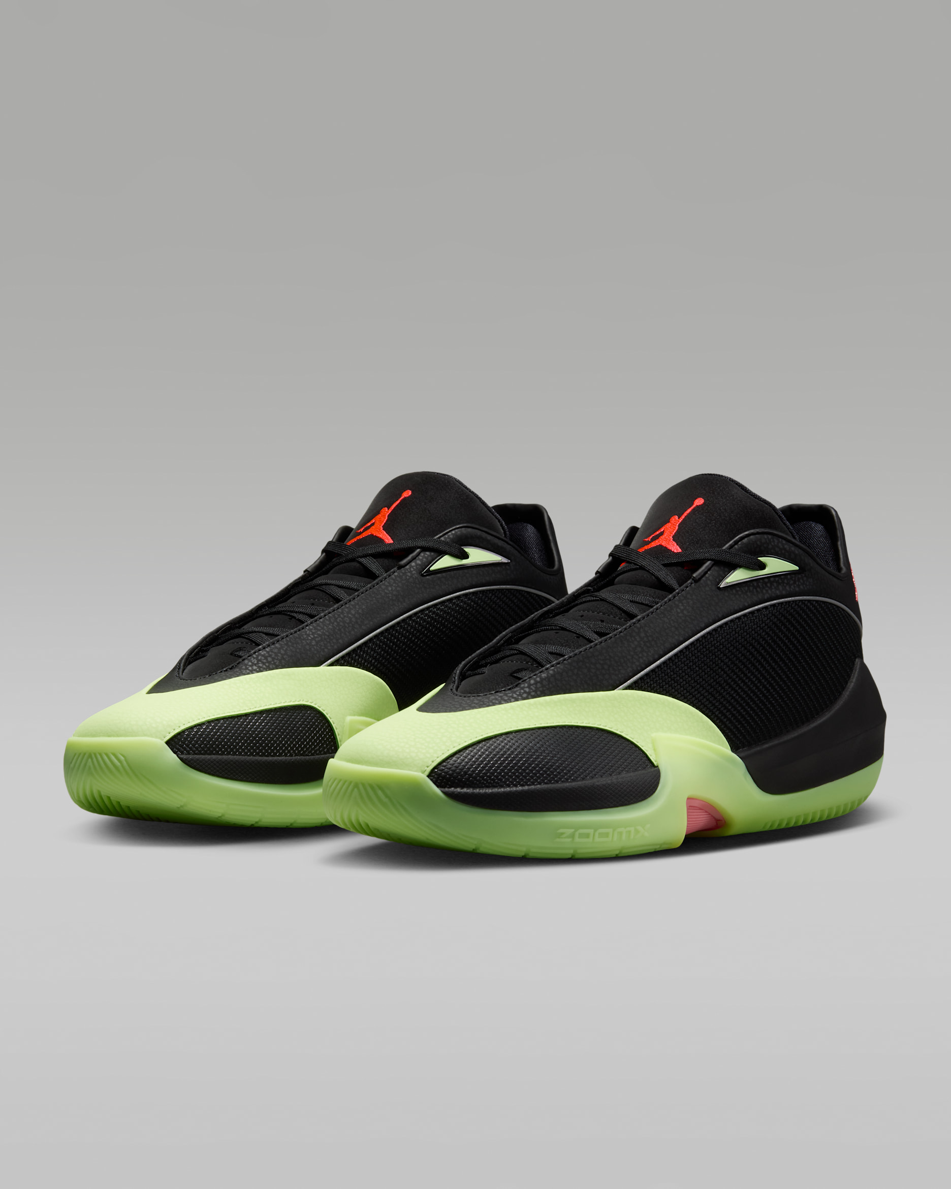 Jordan Triangle Basketball Shoes - Black/Barely Volt/Infrared 23