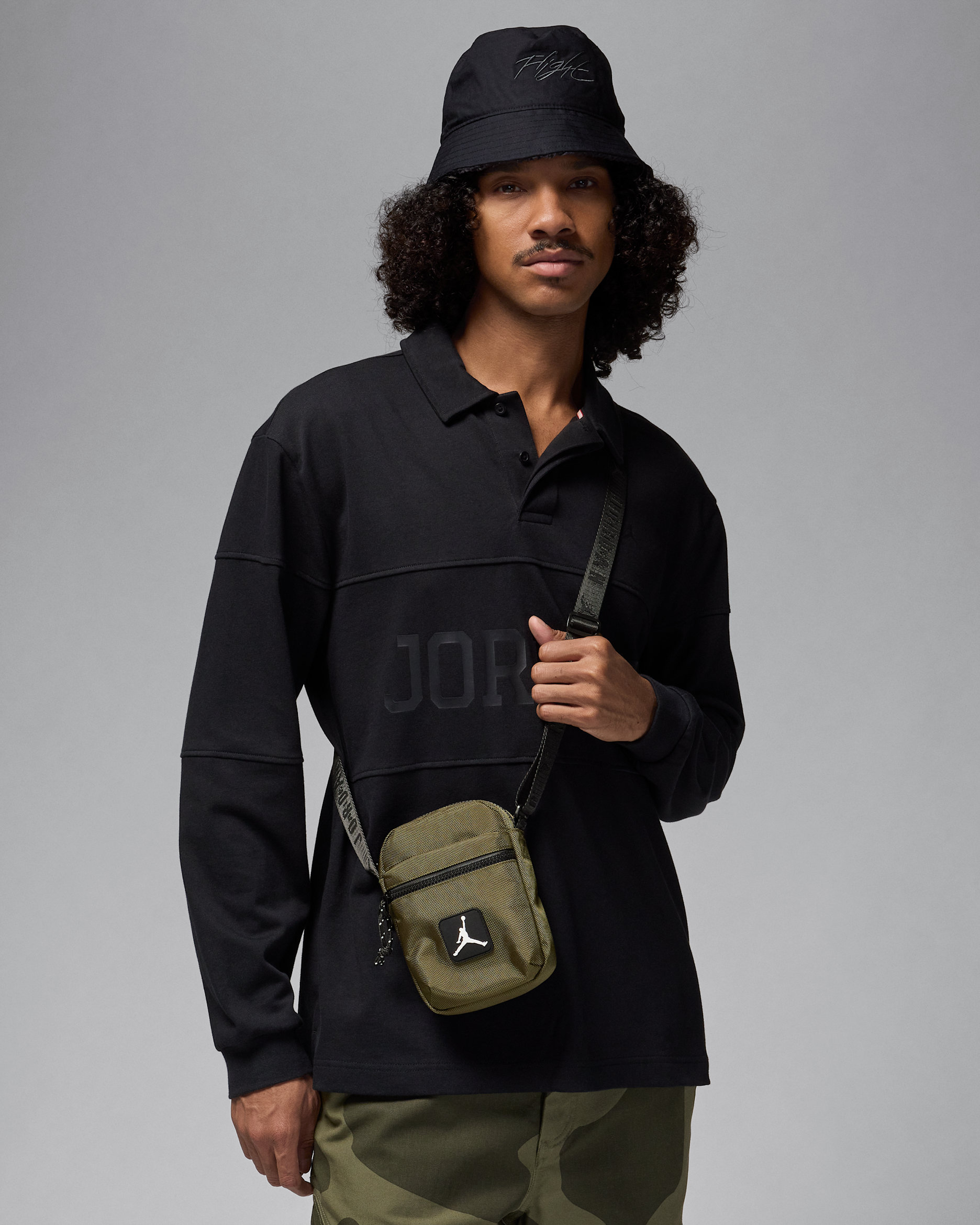 조던 라이즈 페스티벌 백(1L) - 미디엄 올리브