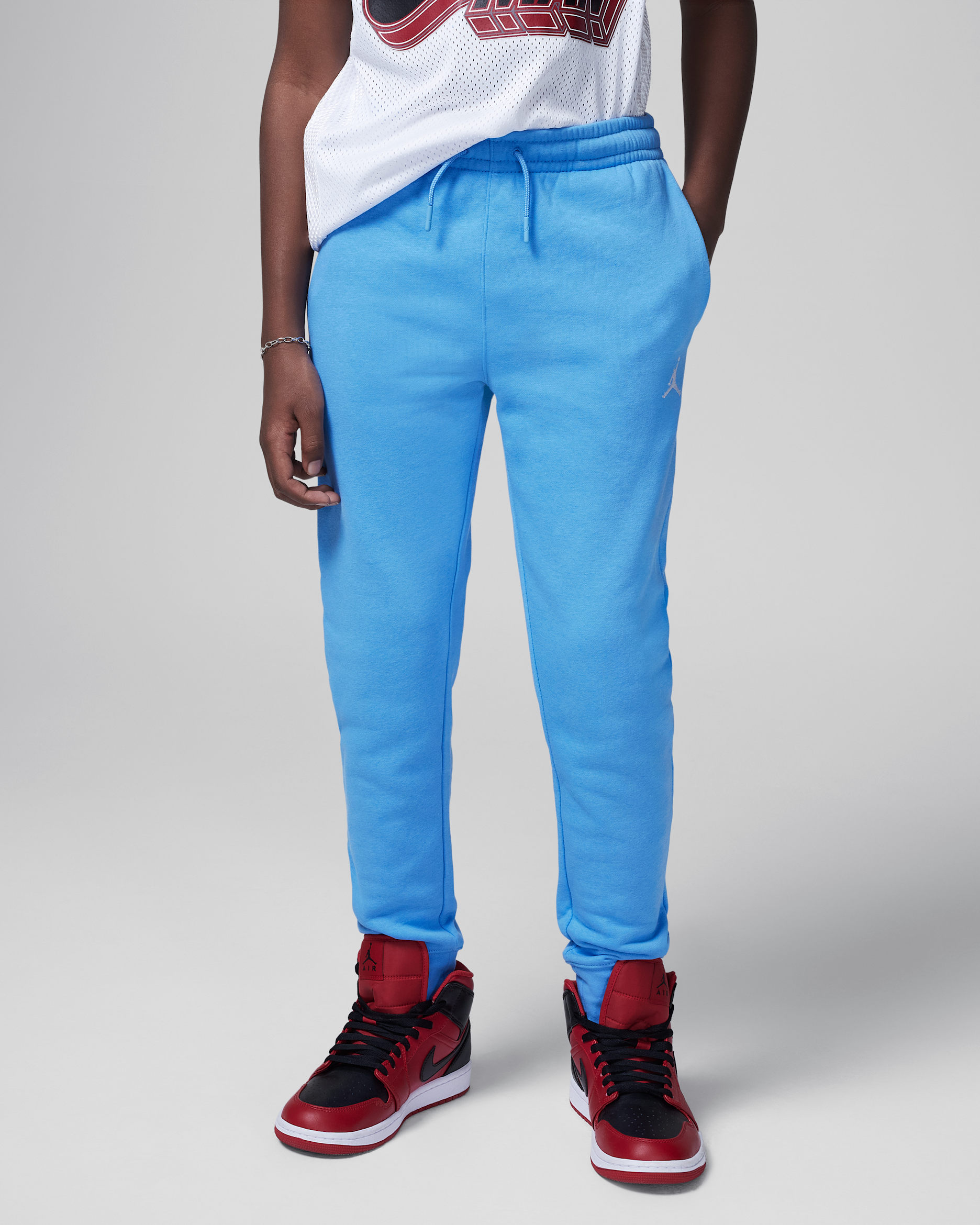 Jordan MJ Brooklyn Fleece Essentials Pantalons - Nen/a - Legend Blue
