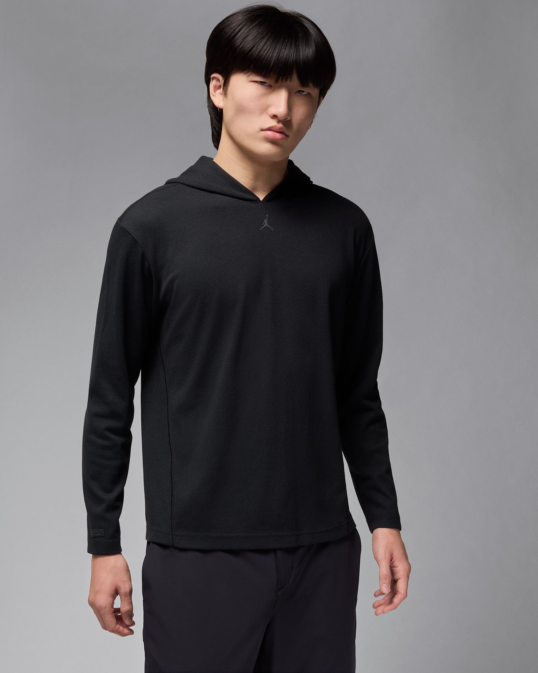 Jordan Sport Men's Pullover Golf Hoodie - Black/Black