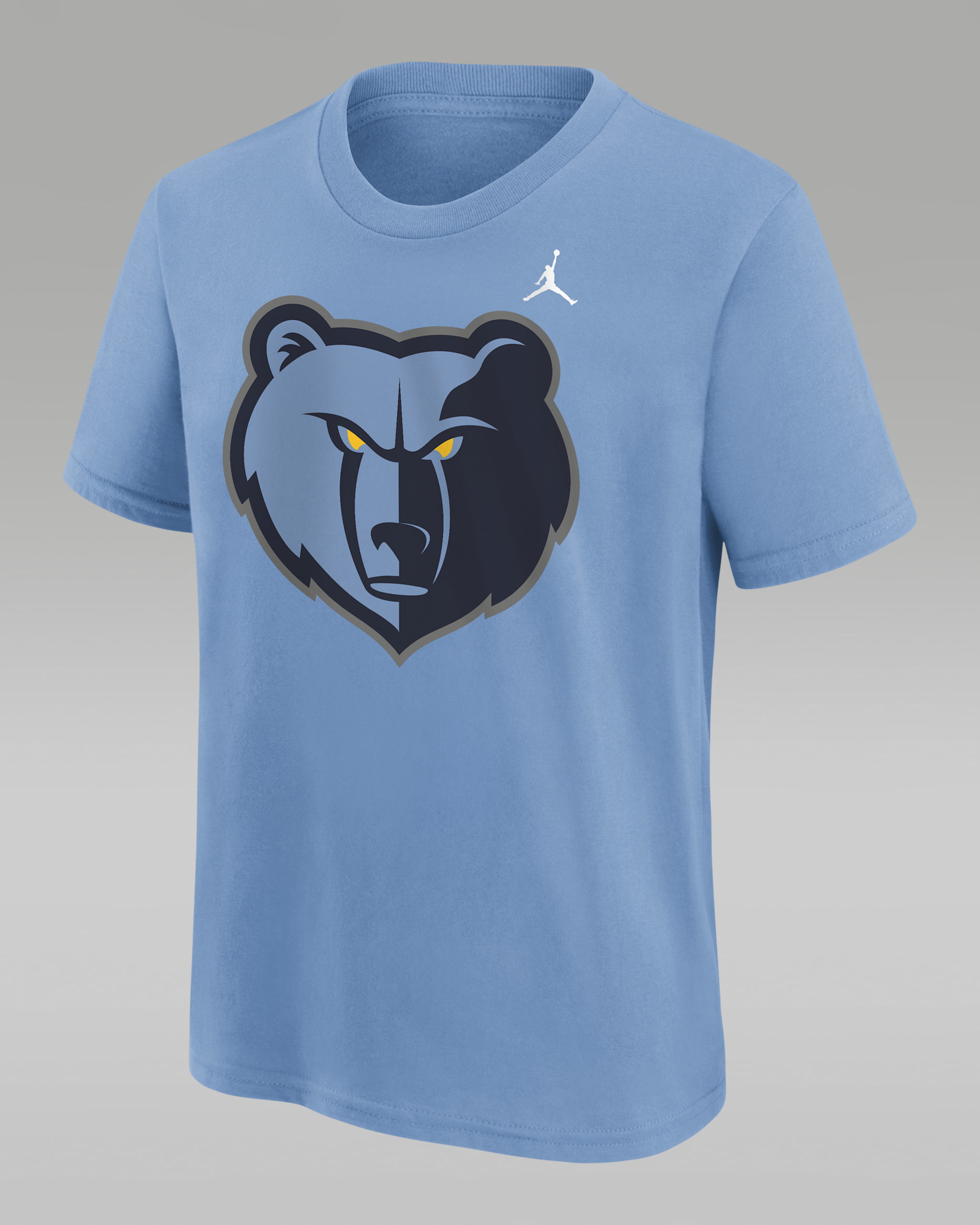 Memphis Grizzlies Essential Big Kids' Jordan Statement T-Shirt - Light Blue