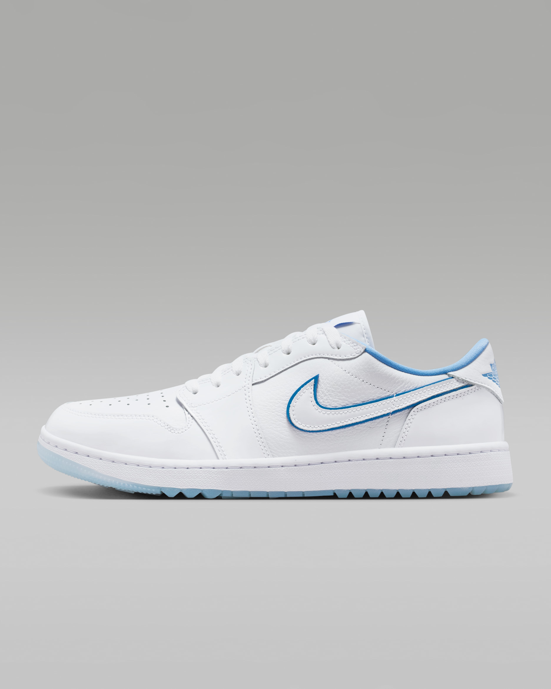 Air Jordan 1 Low G Golf Shoes - White/Blue Tint/Legend Blue
