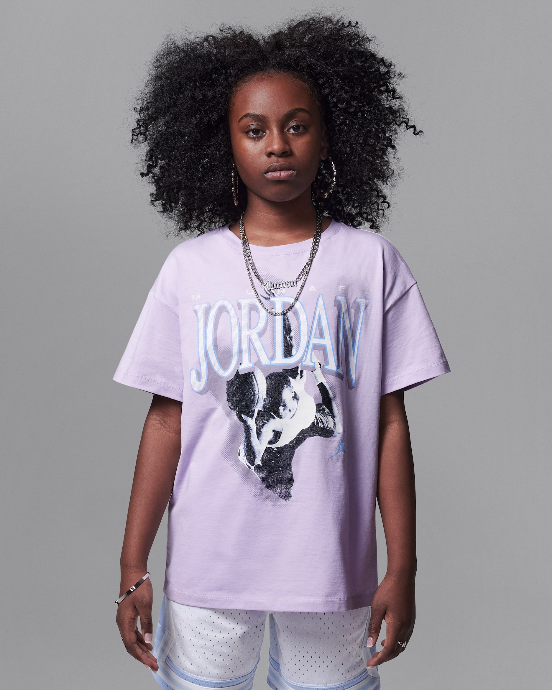 Oversized t-shirt Jordan Soar för ungdom - Doll