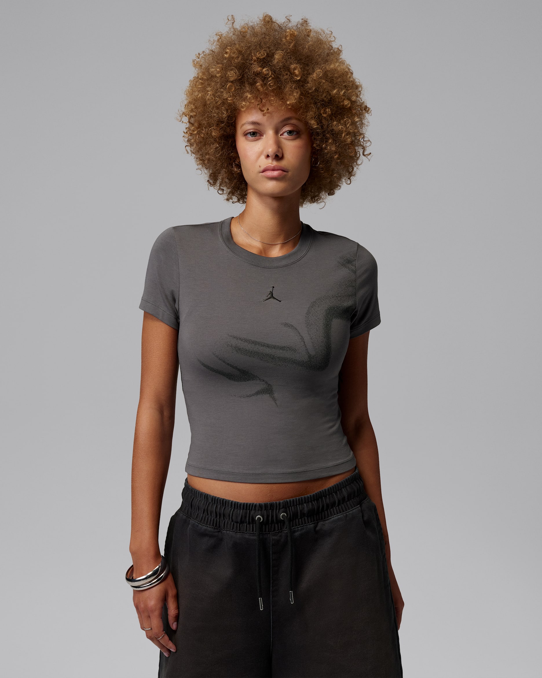 Jordan Women's T-Shirt - Iron Grey