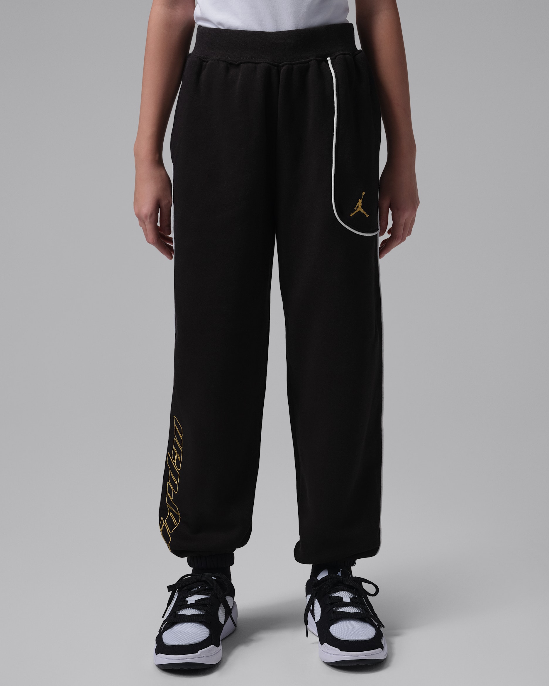 Pantalon en Fleece Mountainside Jordan pour ado - Noir