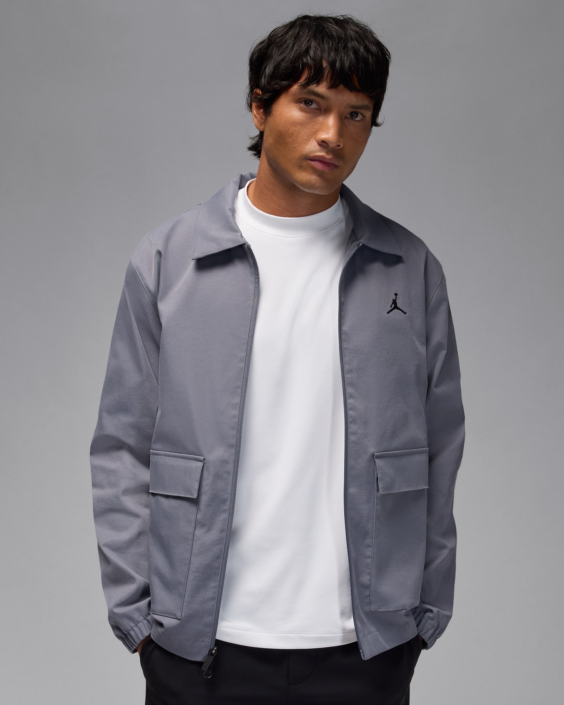 Chamarra de golf para hombre Jordan - Carbón claro/Negro