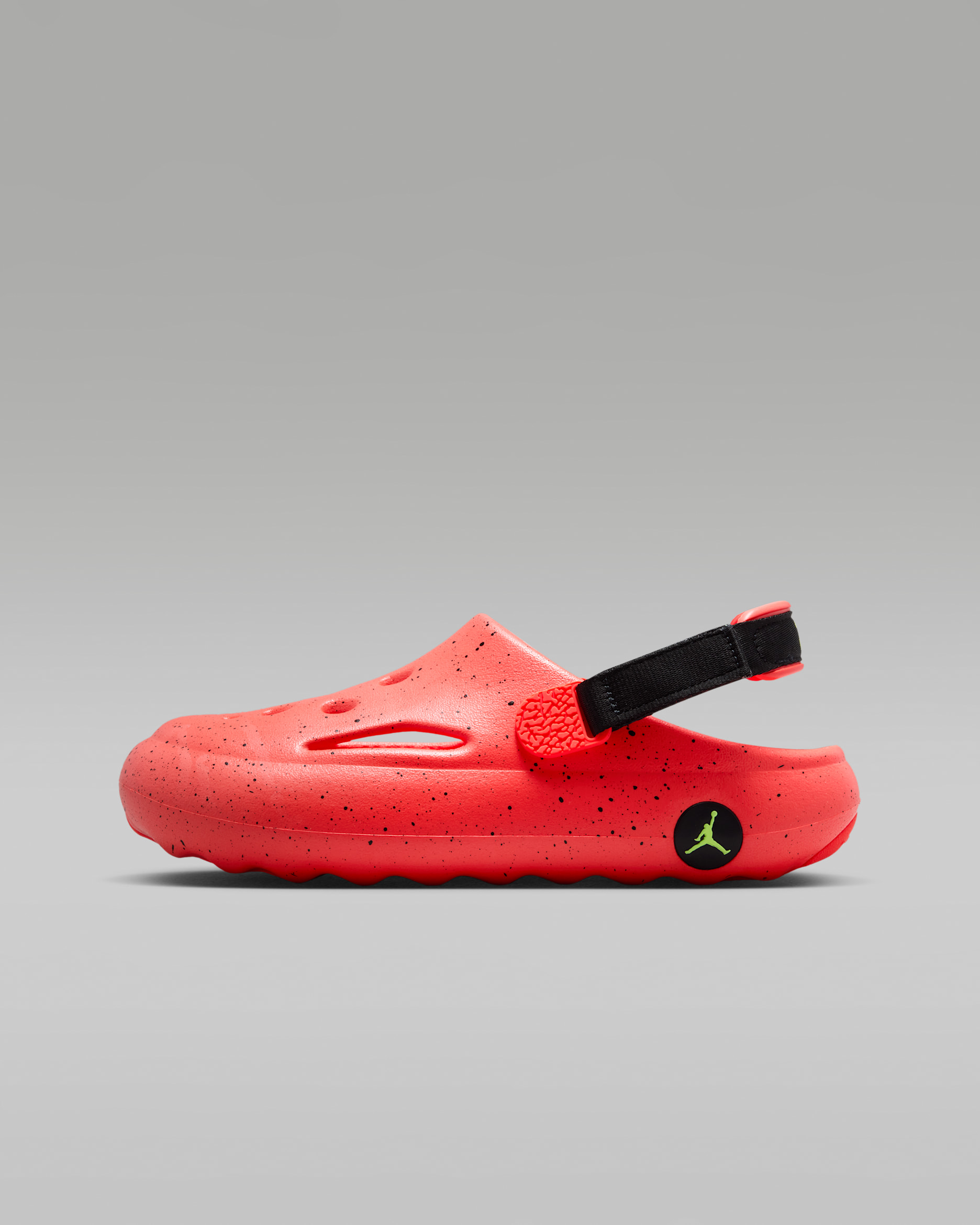 Jordan Hydrip Big Kids' Sandals - Infrared 23/Barely Volt/Black