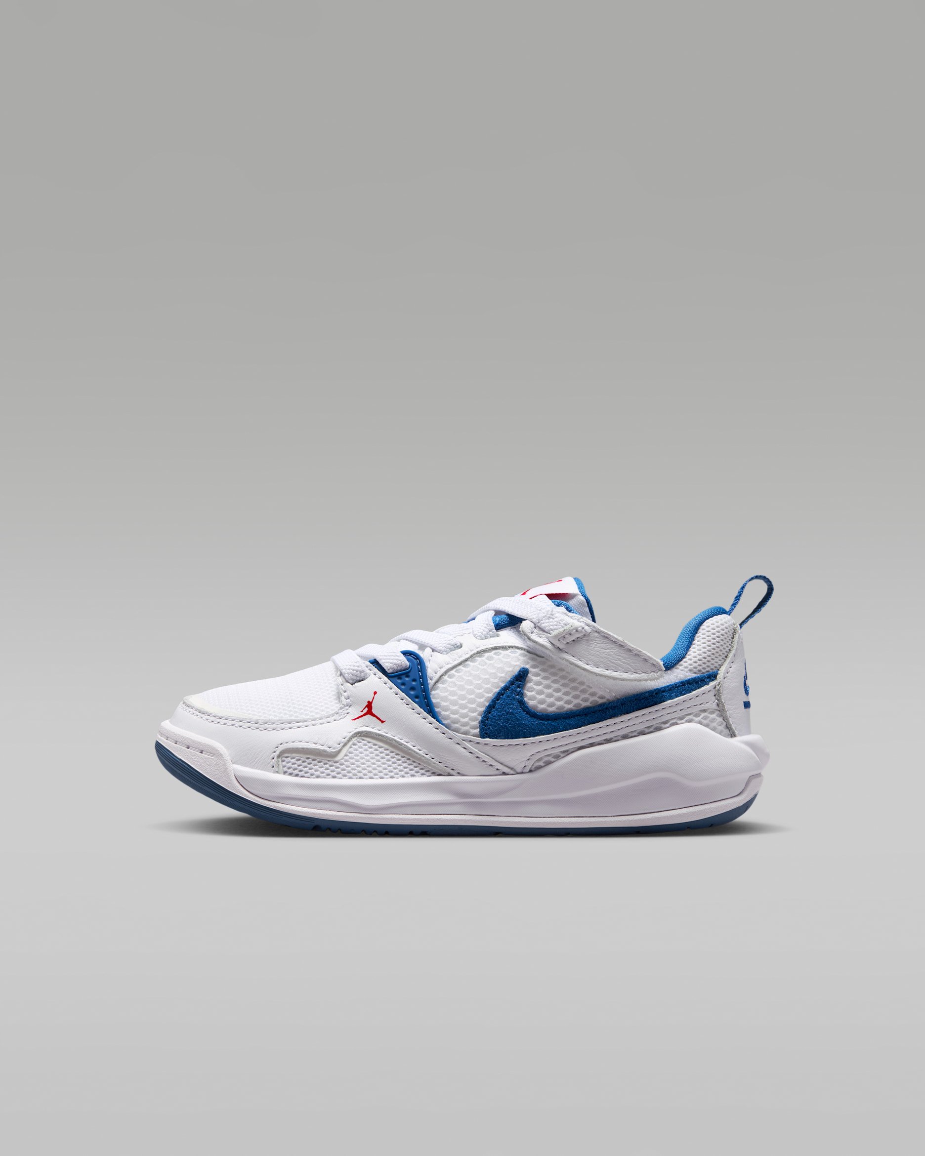 Jordan CMFT Era Younger Kids' Shoes - White/True Blue/Varsity Red
