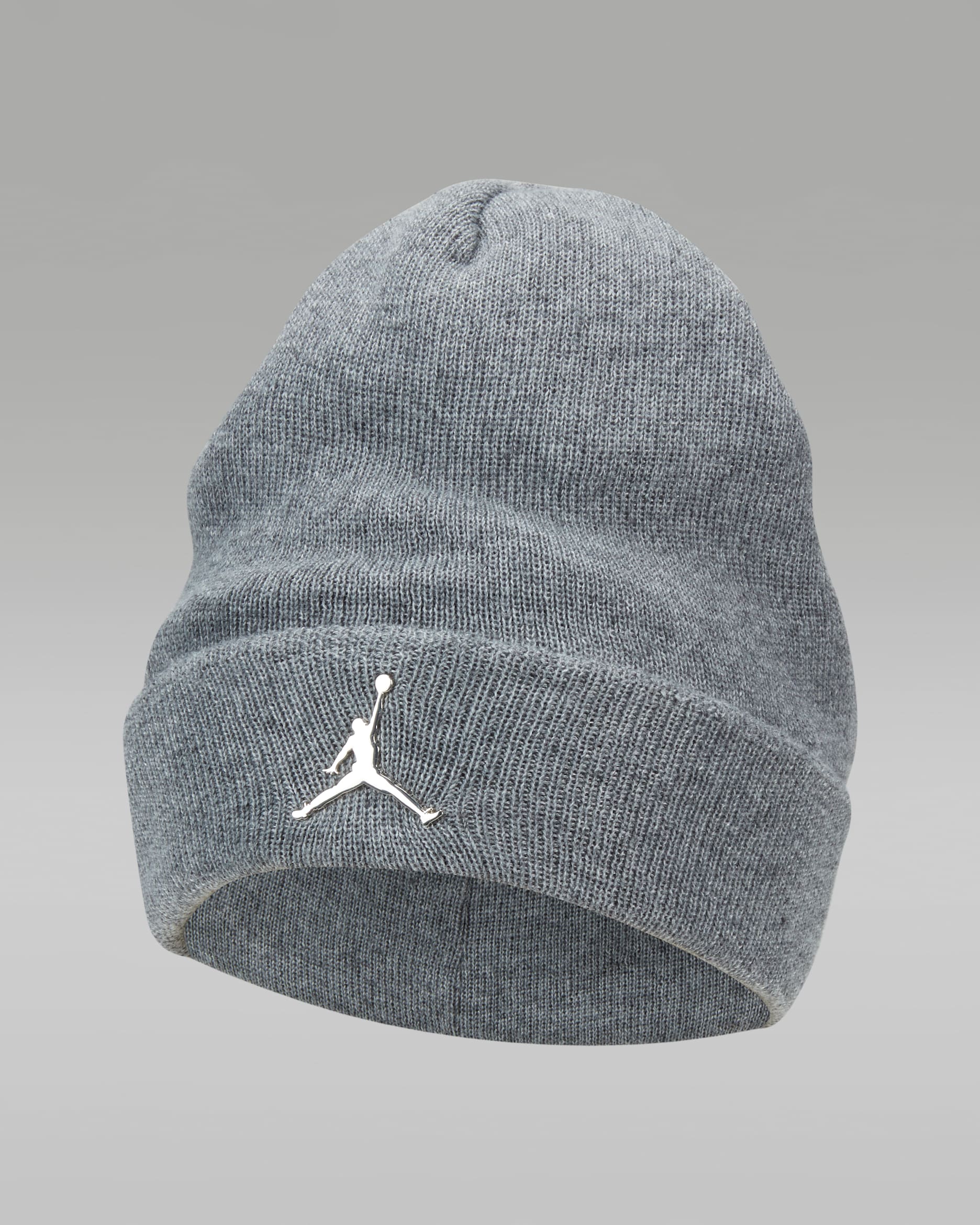 Jordan Dri-FIT Big Kids' Beanie - Carbon Heather