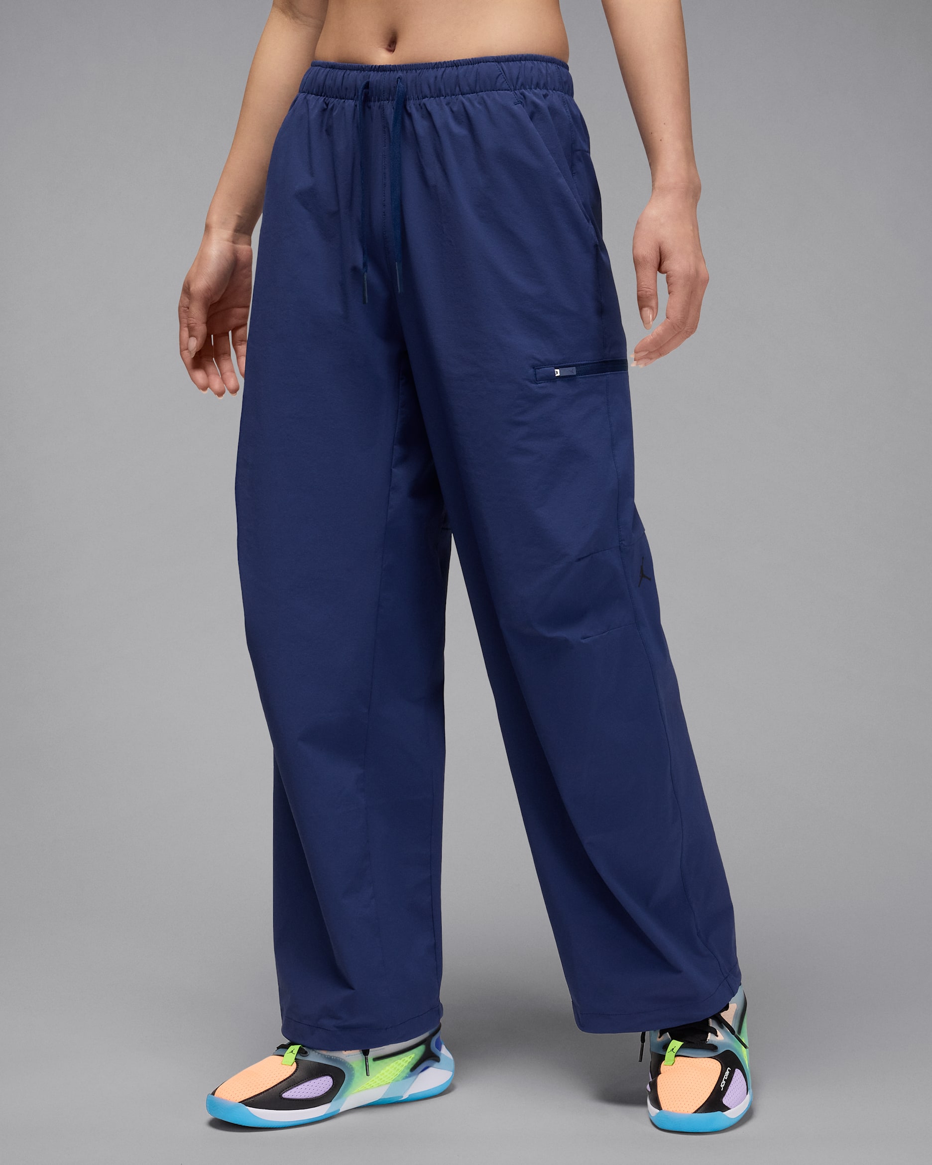 Jordan Sport Women's Dri-FIT Tunnel Pants - Blue Void/Black