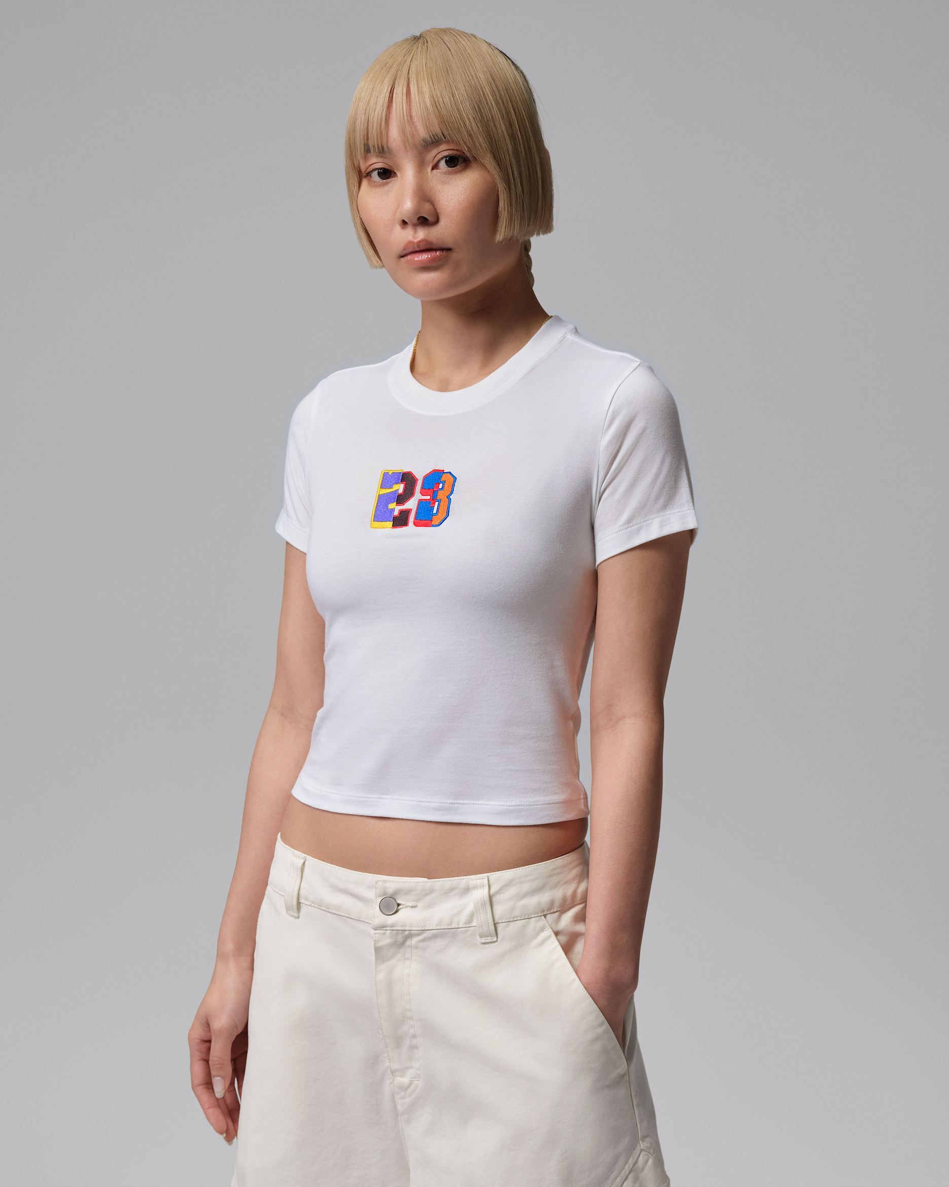 Jordan Flight Women's T-Shirt - White/Black