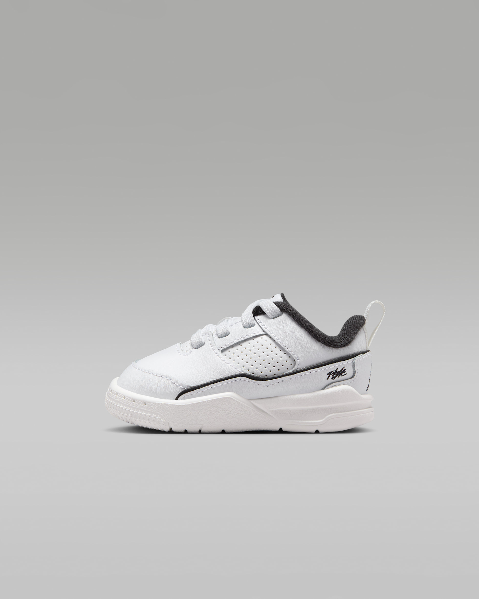 Jordan Flight Court Baby/Toddler Shoes - White/Sail/Black