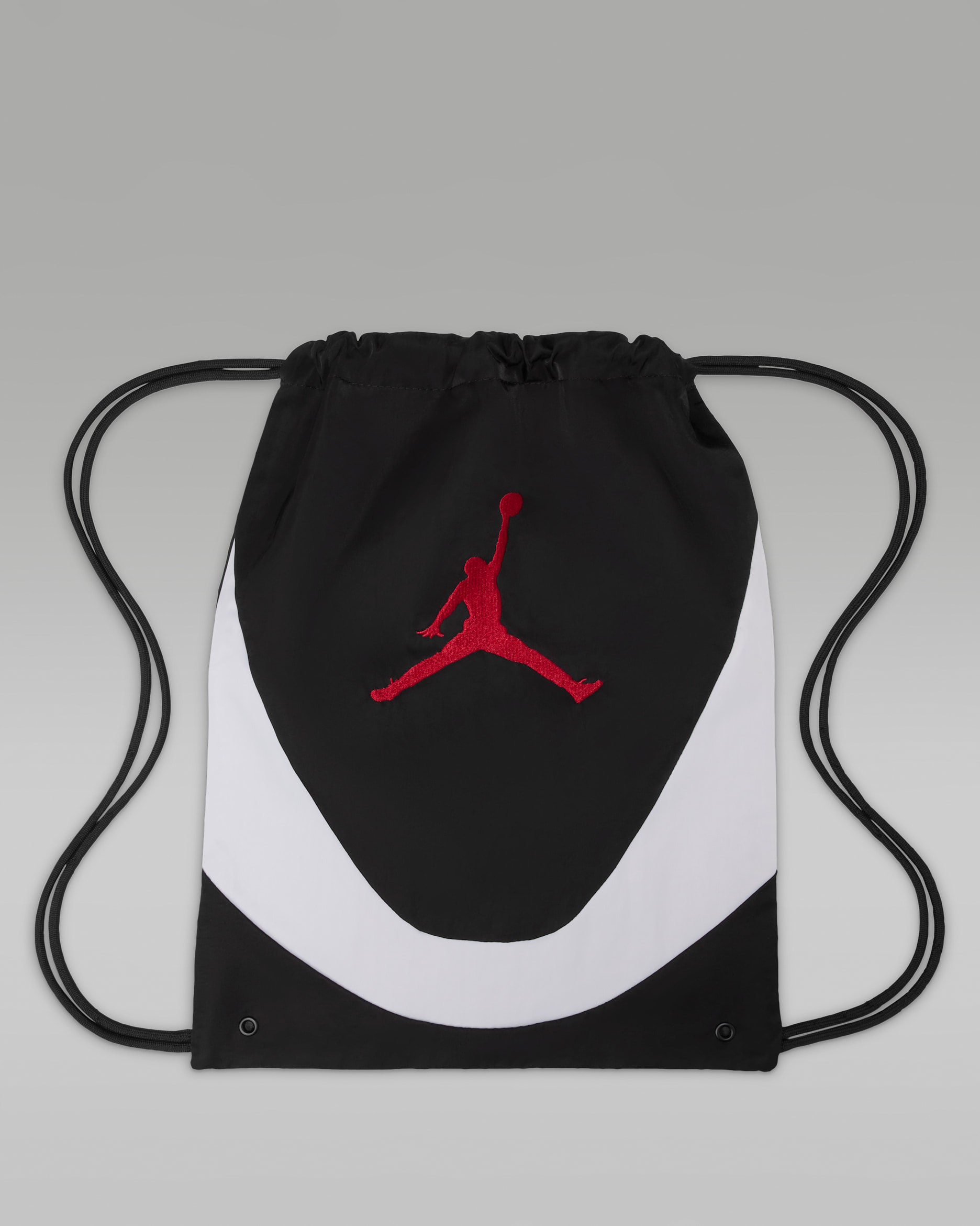 ジョーダン フライトコア ジムサック (4 L) - ホワイト/ブラック
