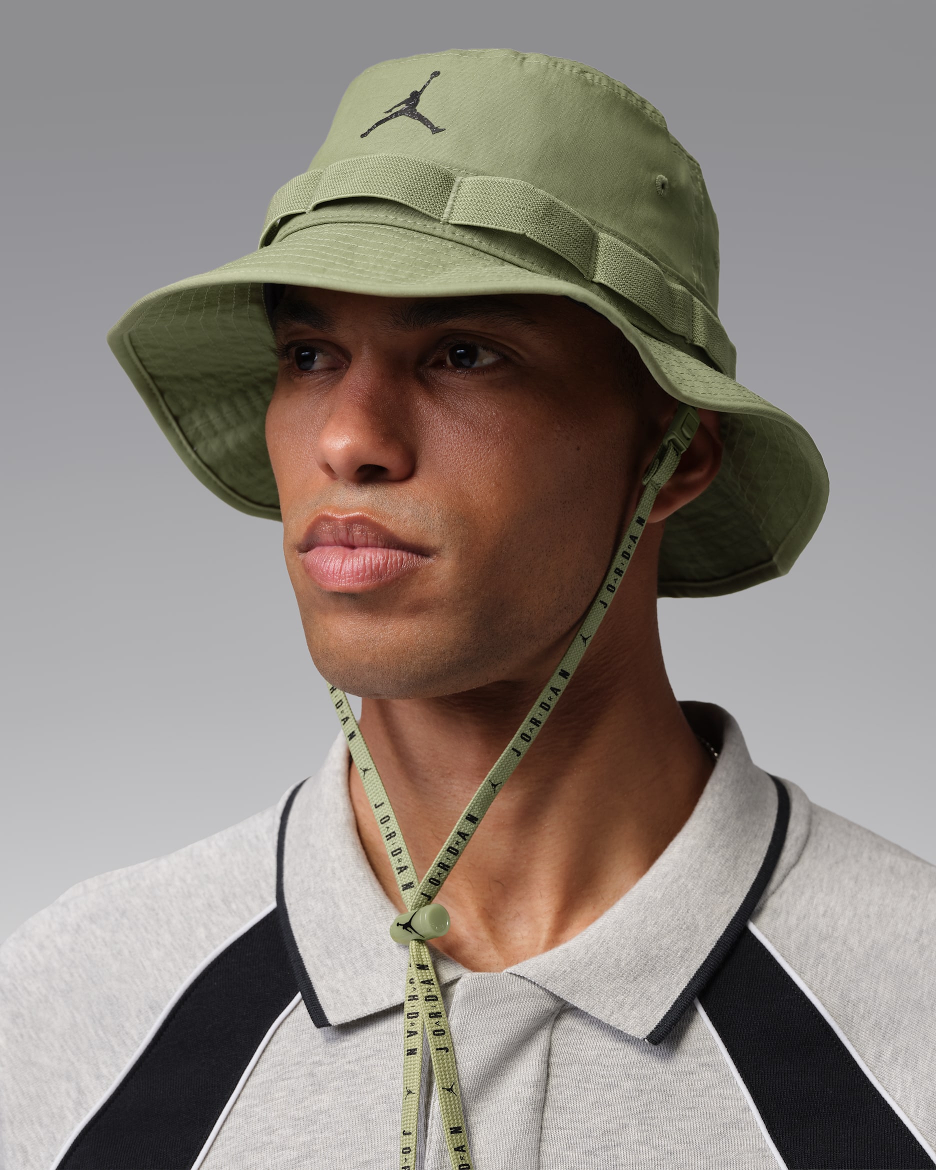 Gorro tipo pescador Jordan Apex - Caimán/Negro