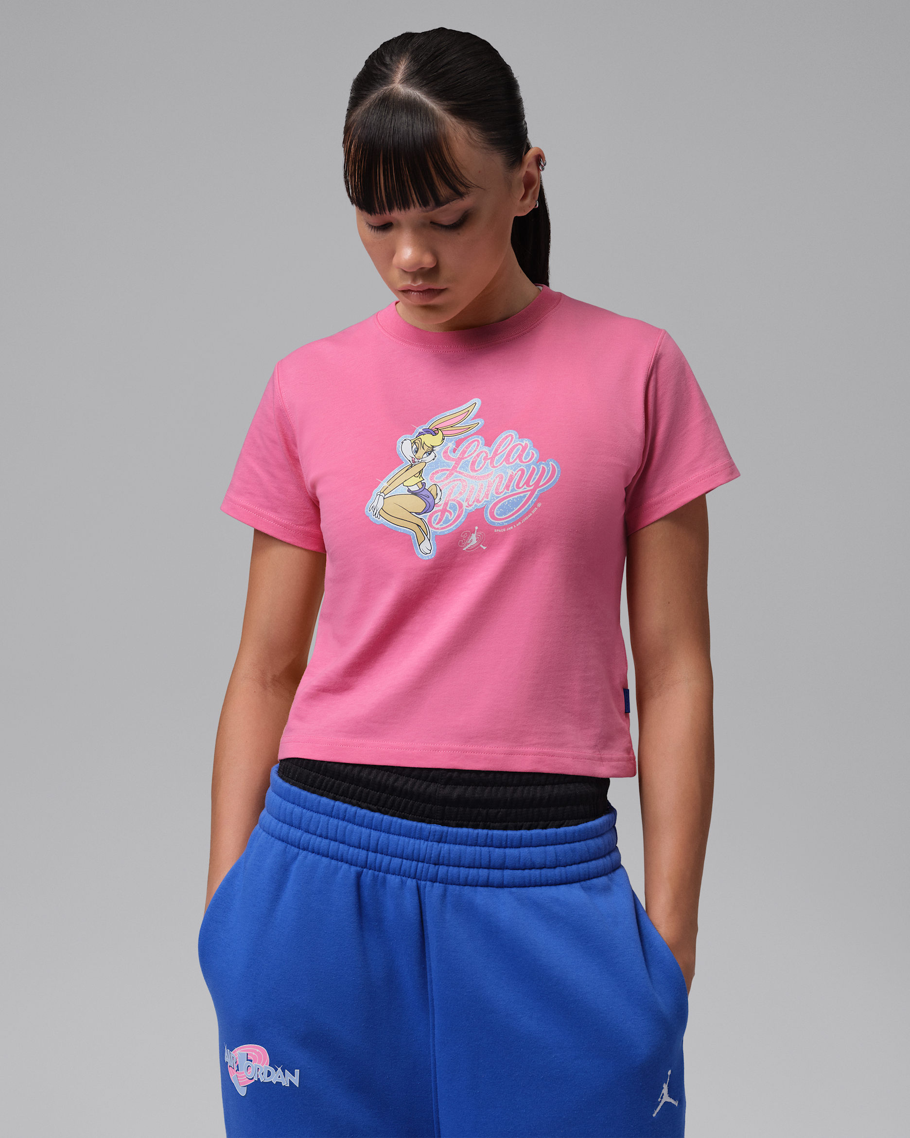 Jordan Lola Bunny Women's Graphic T-Shirt - Lotus Pink