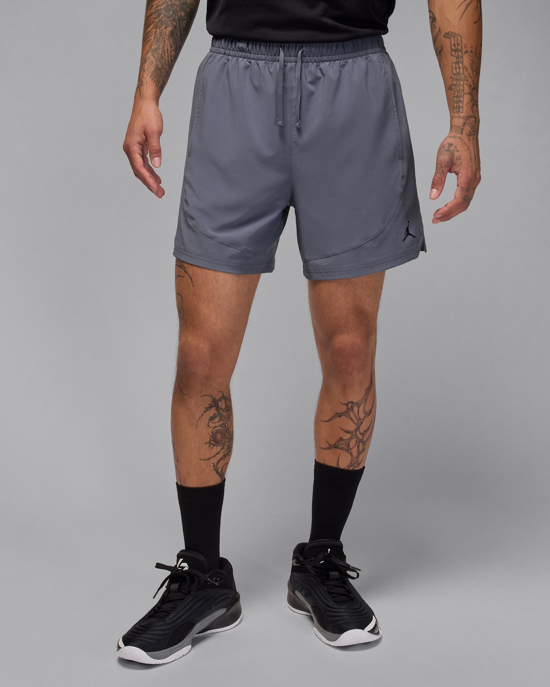 Jordan Dri-FIT Sport 男款梭織短褲 - Light Carbon/黑色