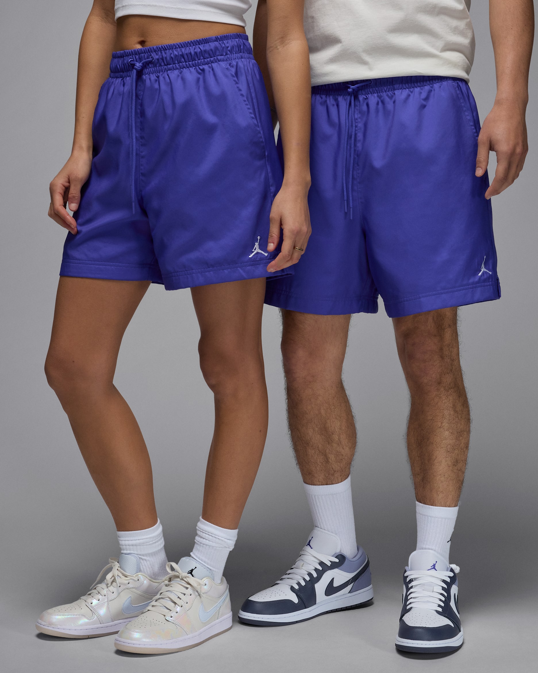 Jordan Poolside Men's 12.5cm (approx.) Shorts - Purple Comet/White