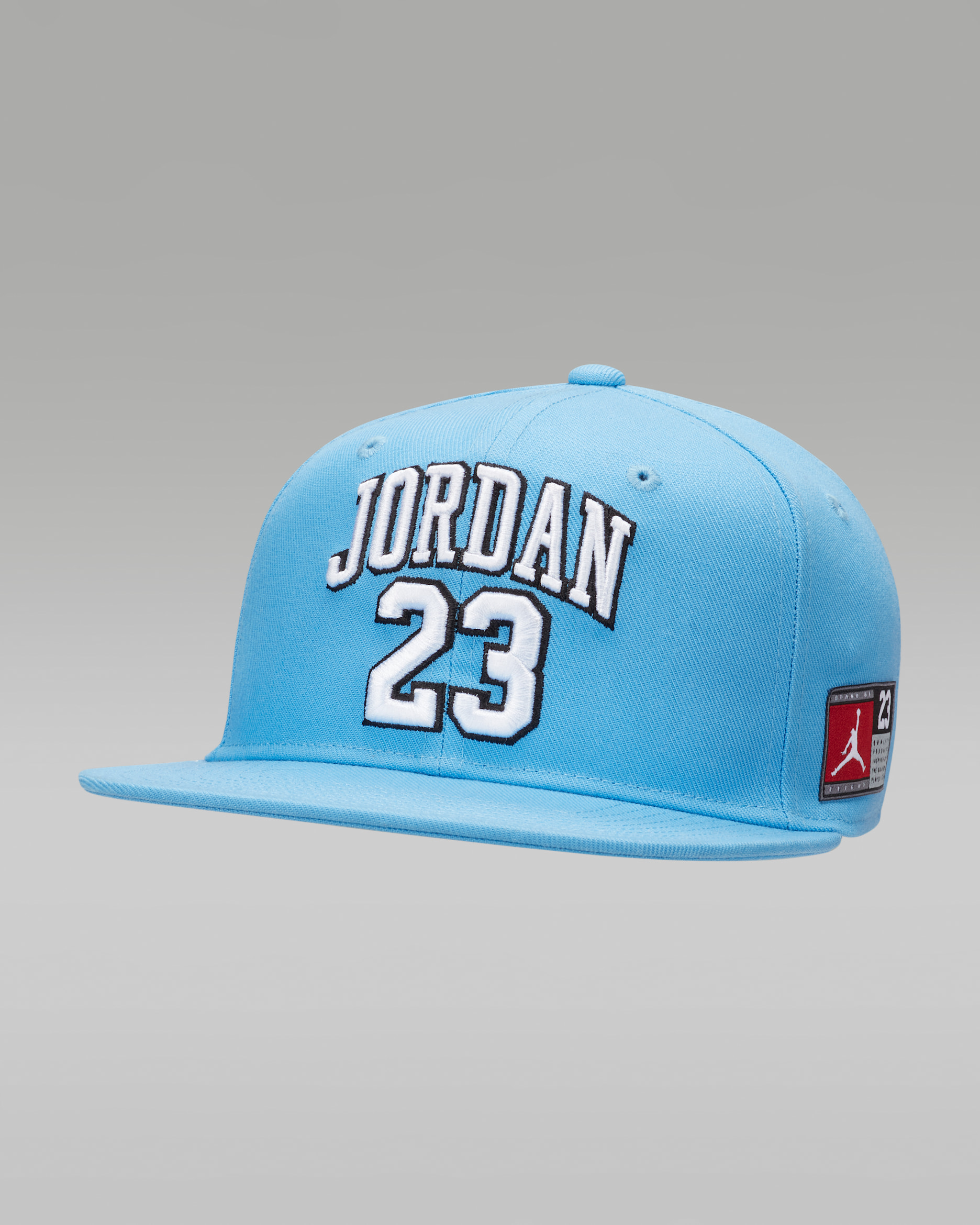 Gorra con visera plana Jersey para niños talla grande Jordan - Azul universitario
