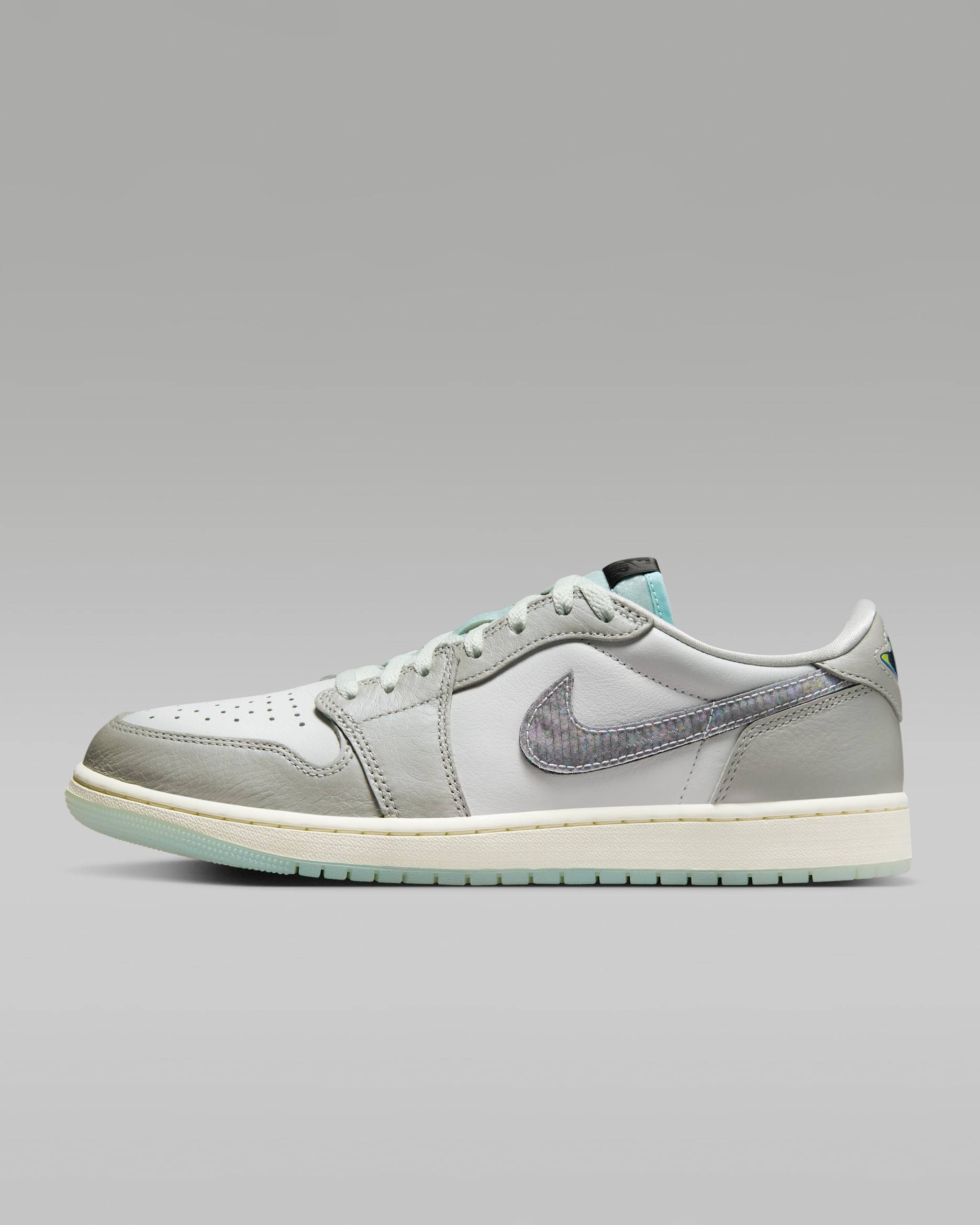 Air Jordan 1 Retro Low 'LNY' Men's Shoes - Summit White/Photon Dust/Barely Green/Summit White
